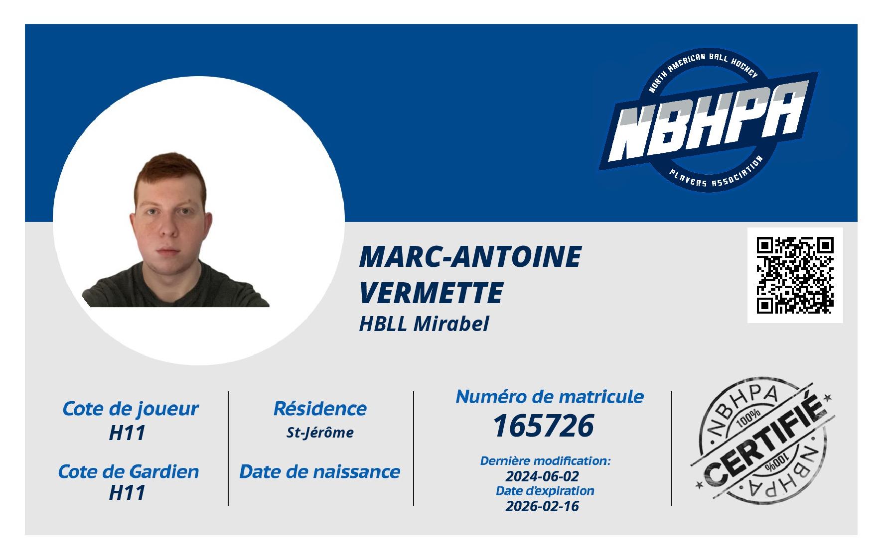 Marc-Antoine Vermette