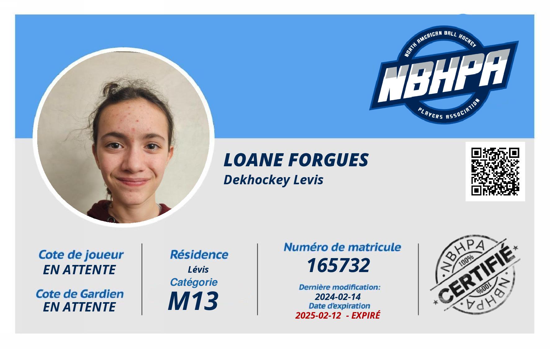 Loane Forgues