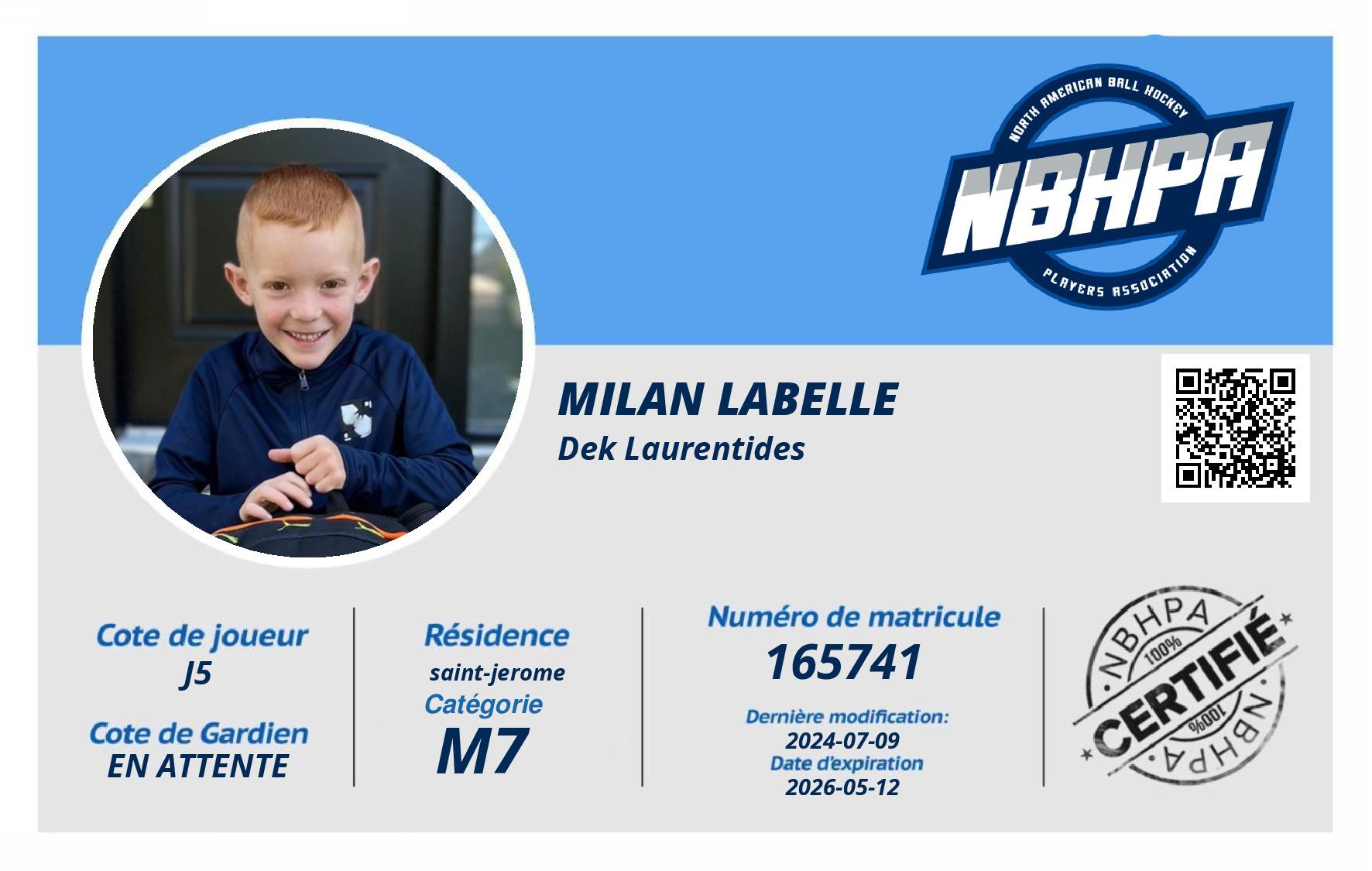 Milan Labelle