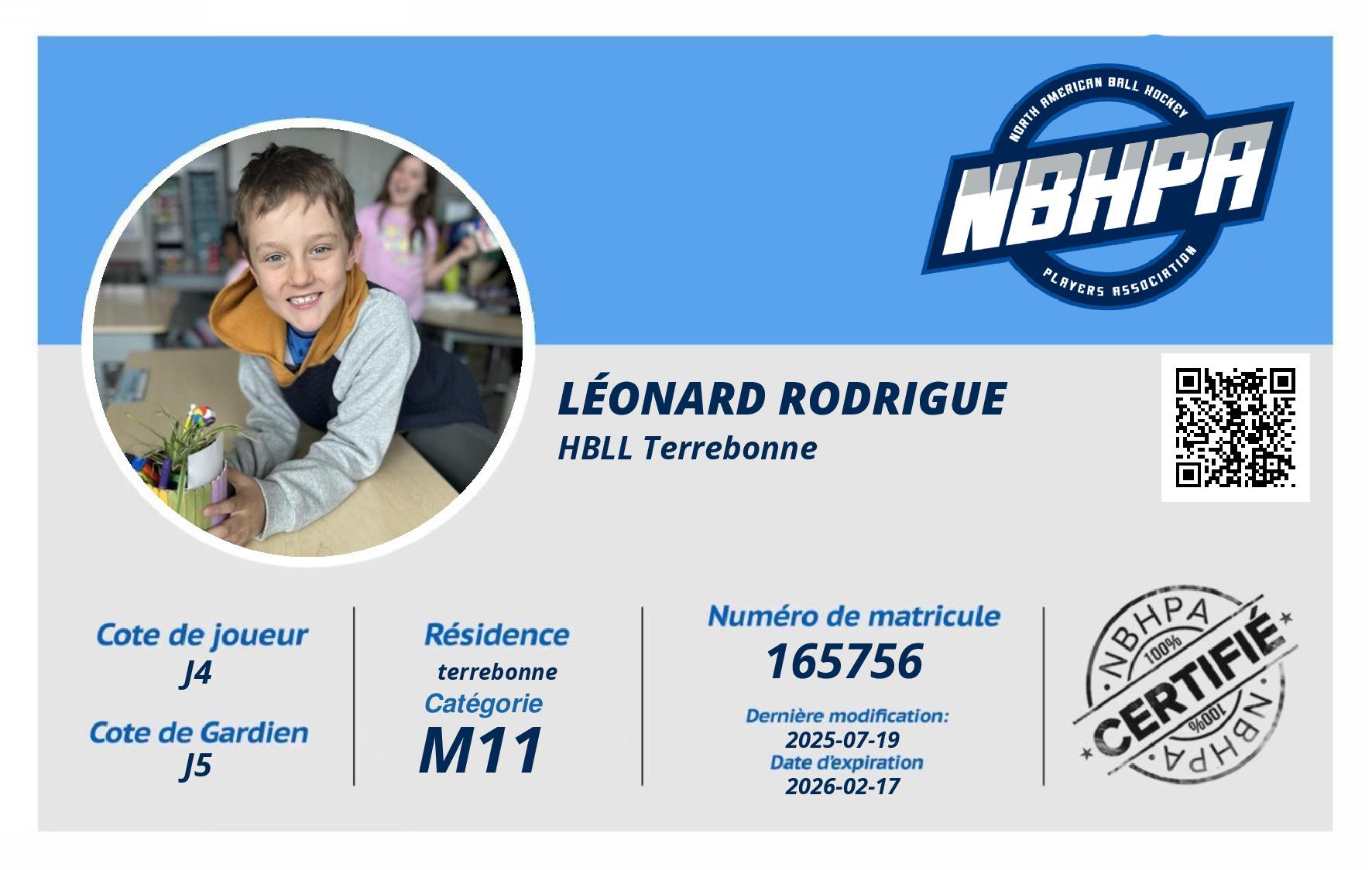 Léonard Rodrigue