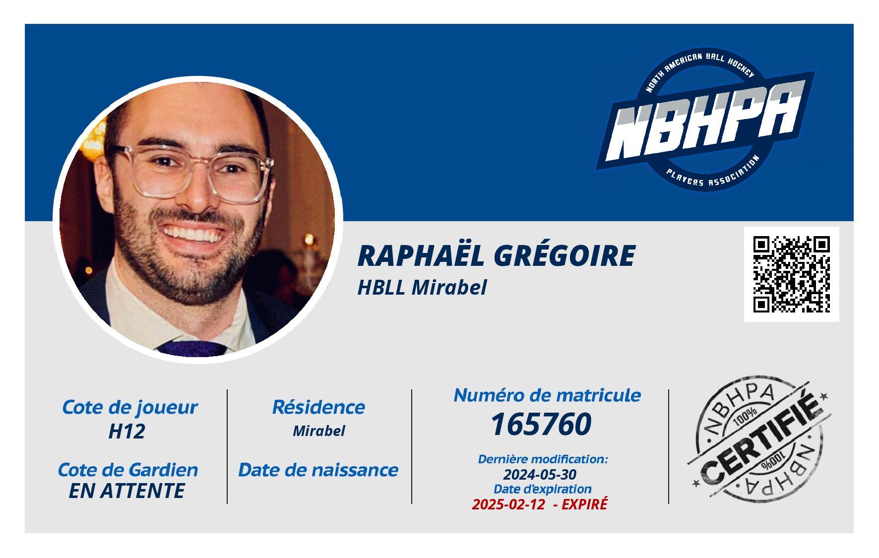 Raphaël Grégoire