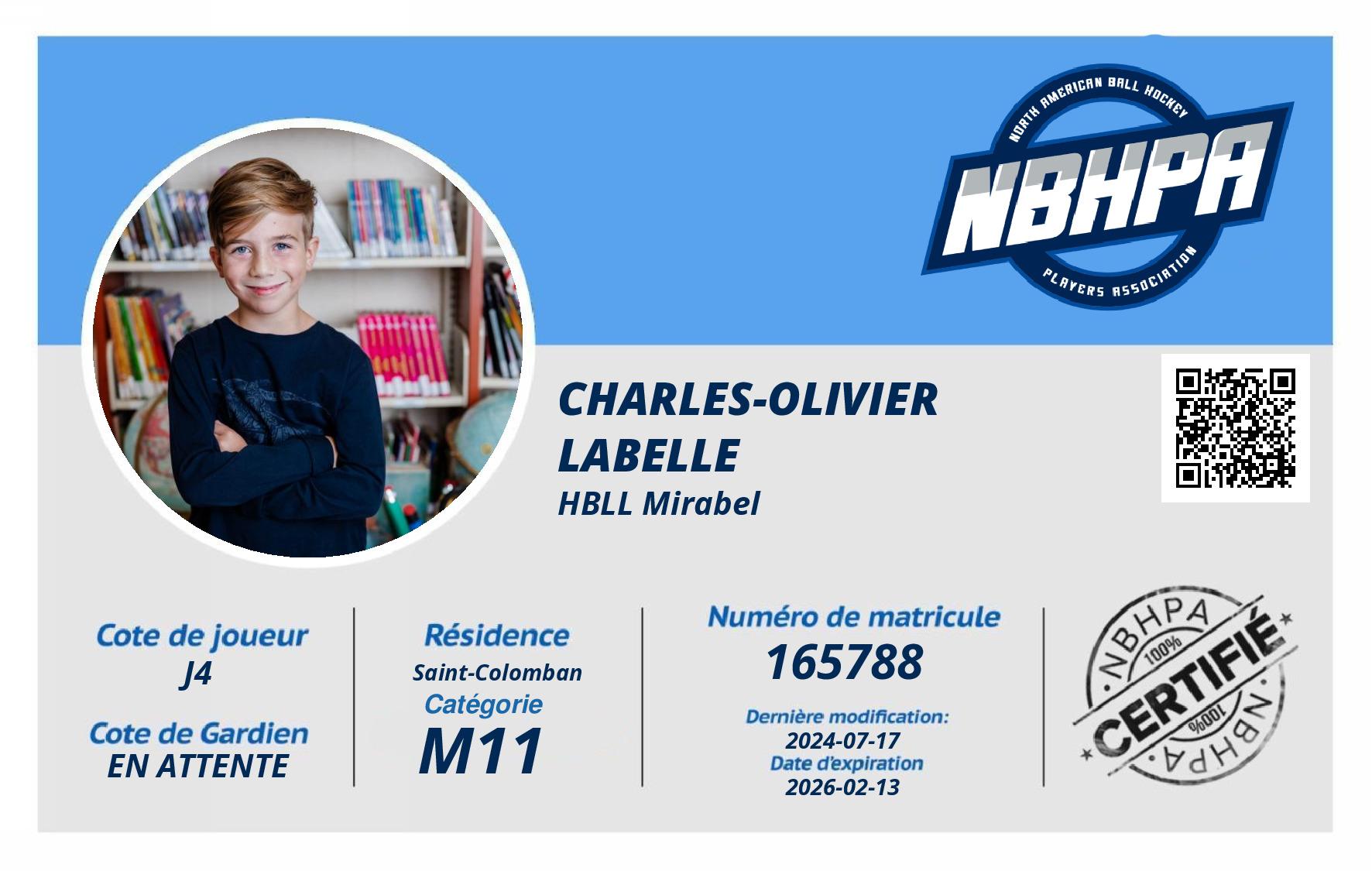 Charles-Olivier Labelle 