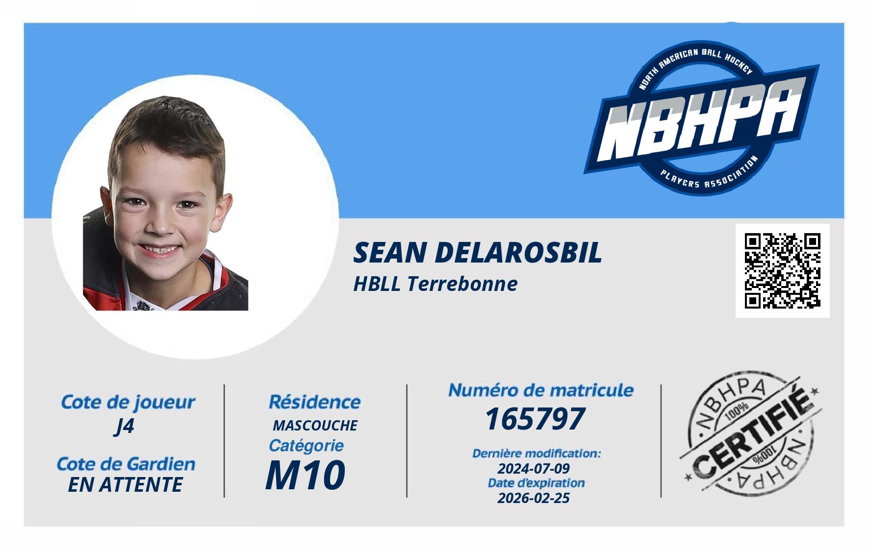 Sean Delarosbil