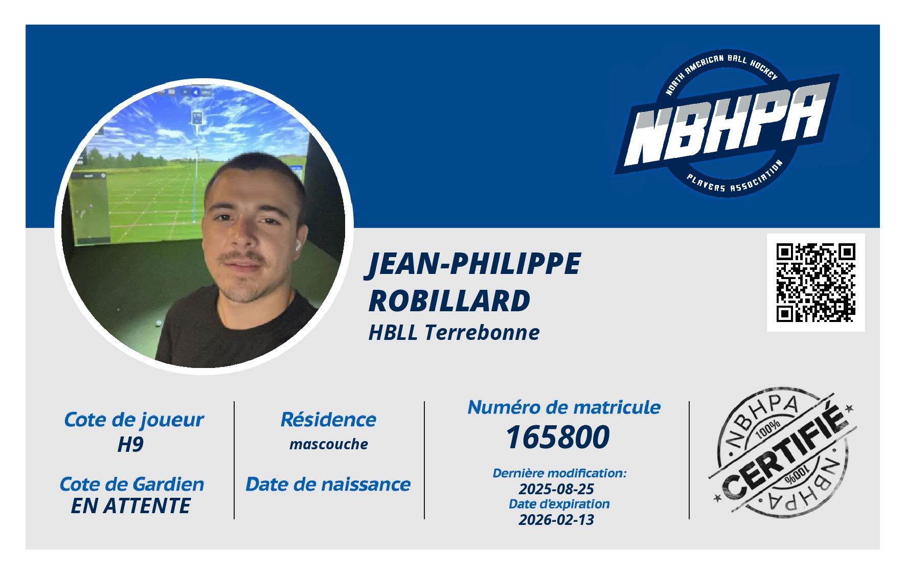 Jean-philippe Robillard