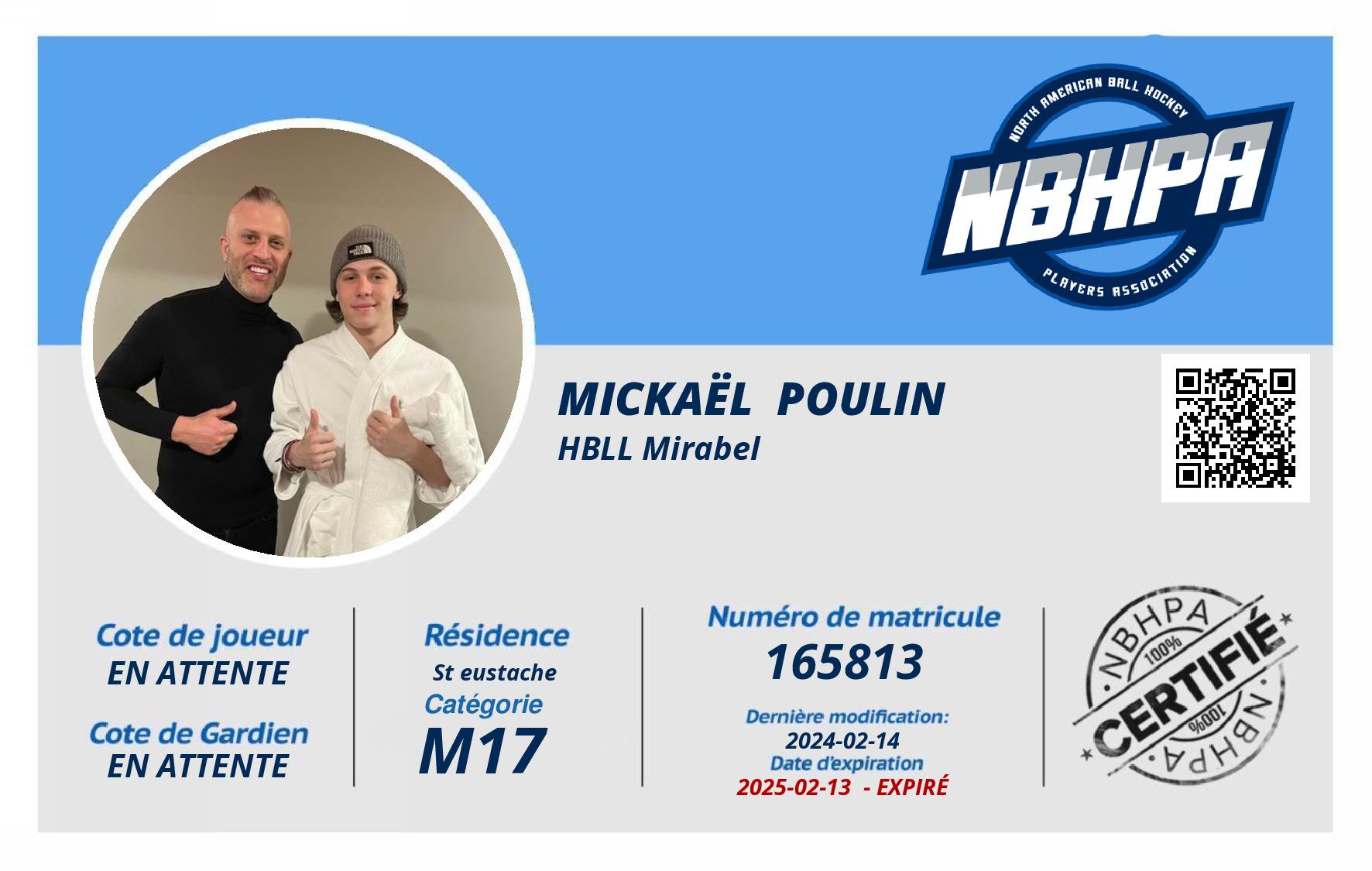 Mickaël  Poulin