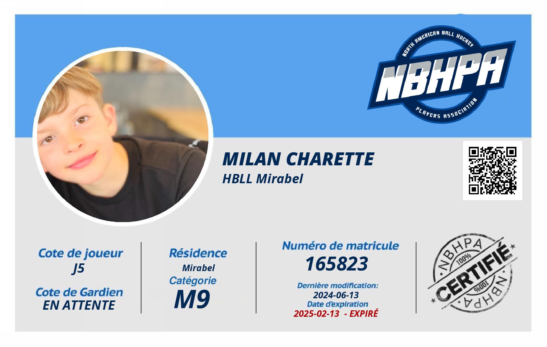 Milan Charette