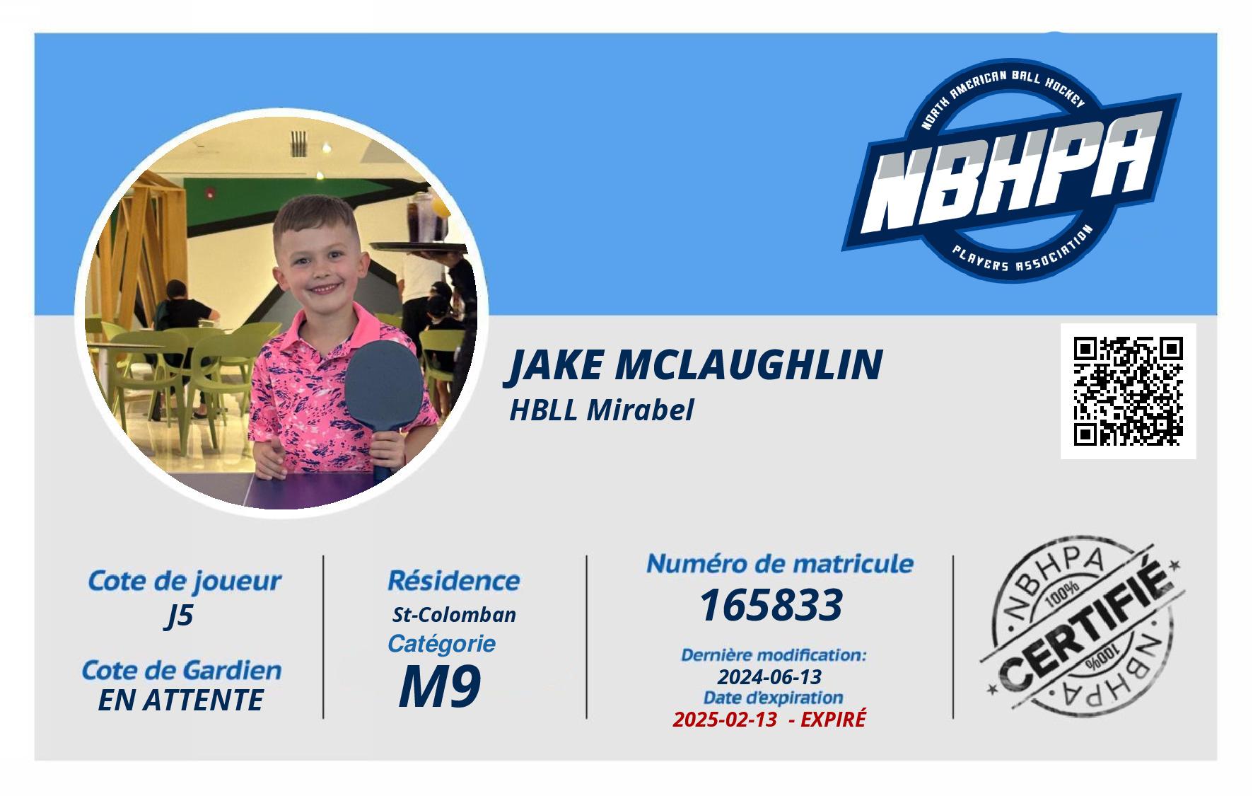 Jake Mclaughlin