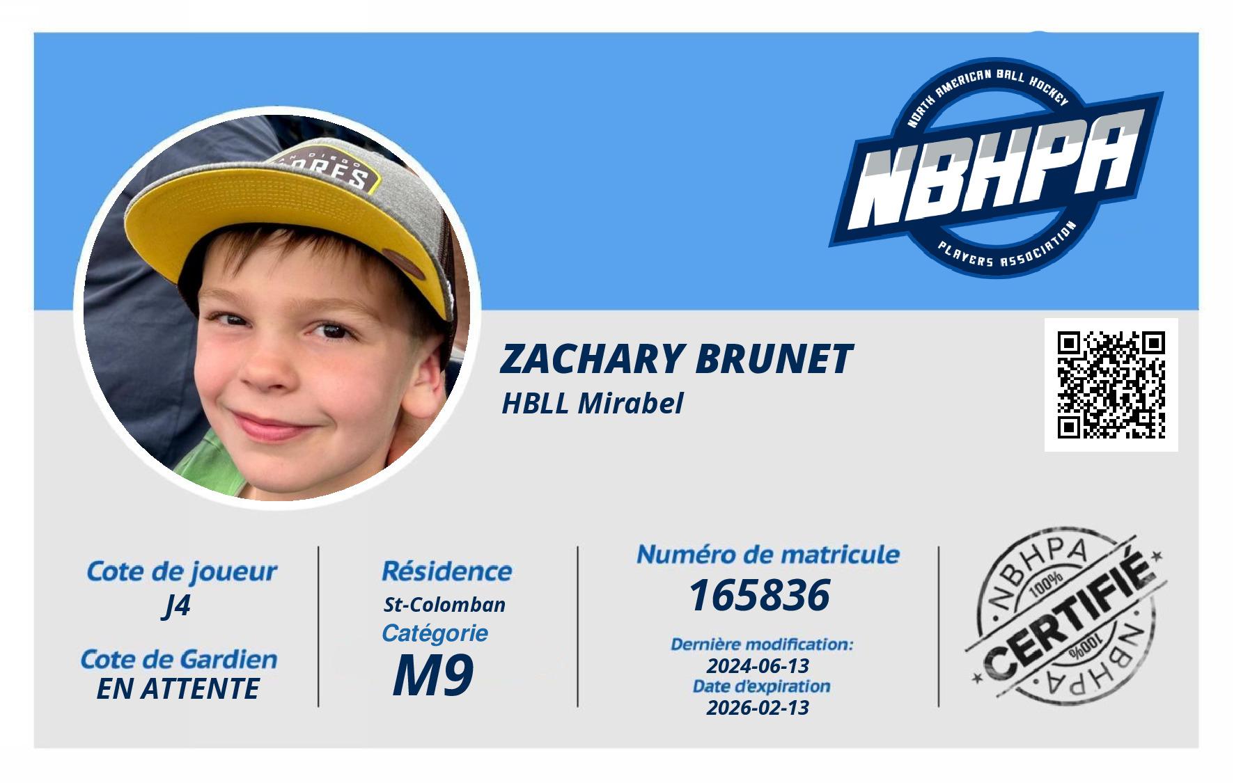 Zachary Brunet