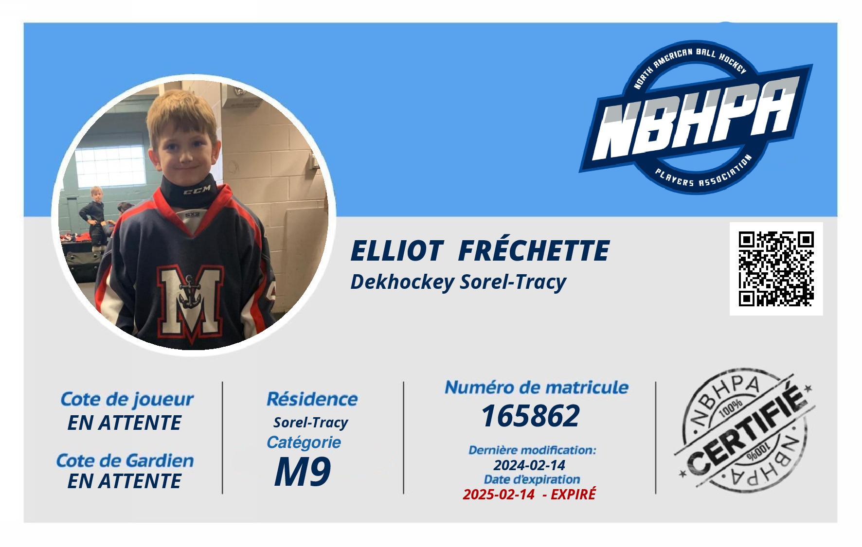 Elliot  Fréchette 