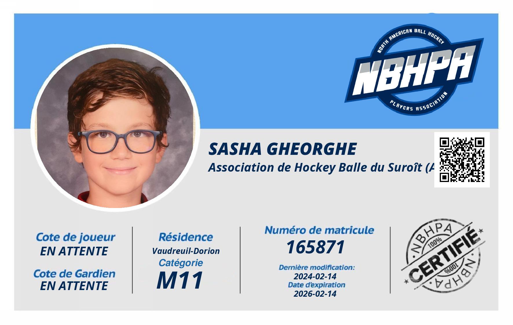 Sasha Gheorghe