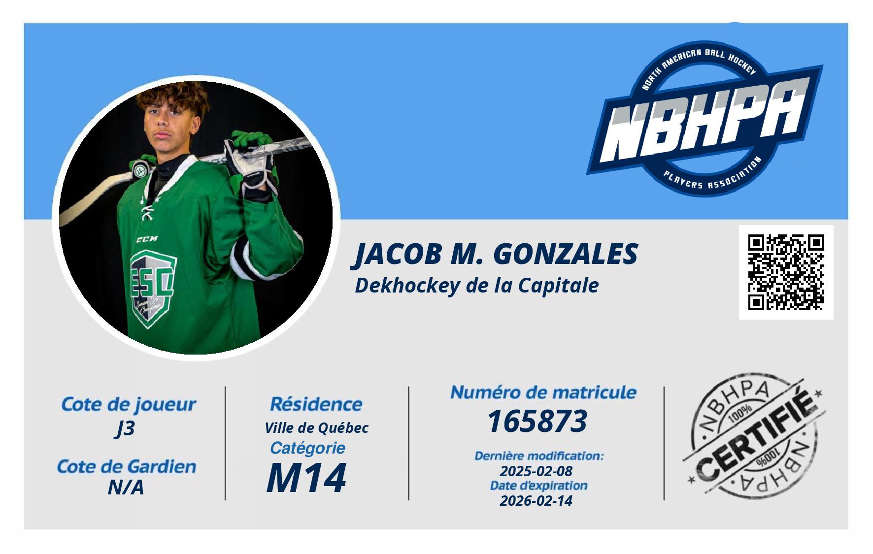 Jacob M. Gonzales 