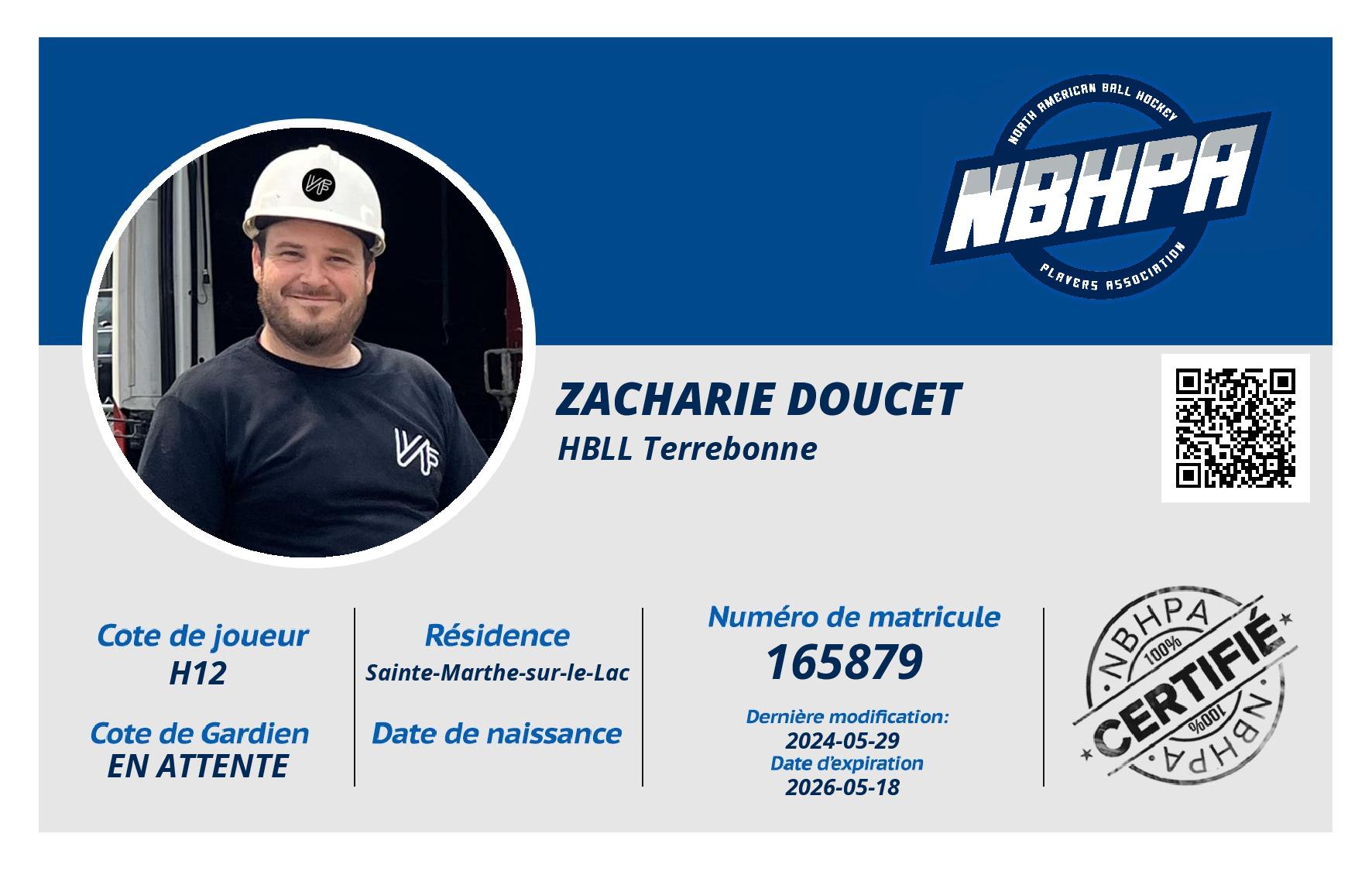 Zacharie Doucet