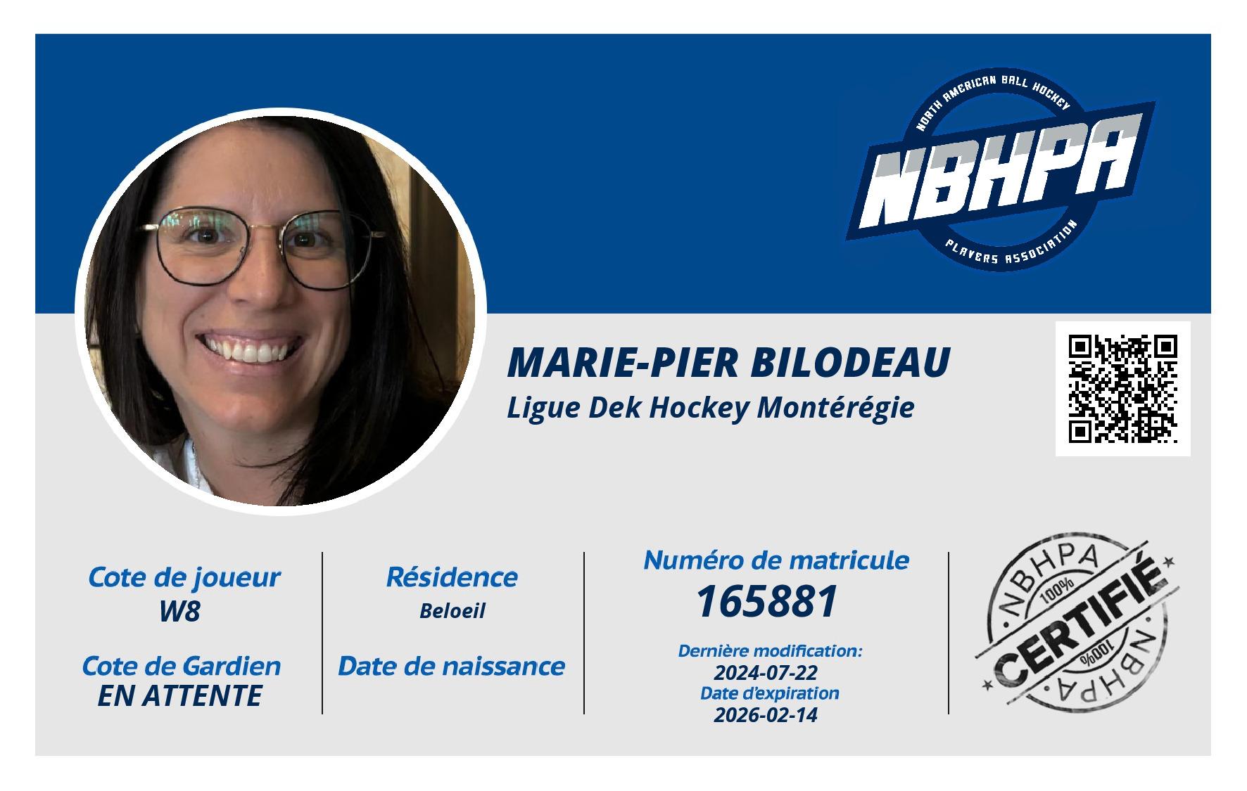 Marie-Pier Bilodeau