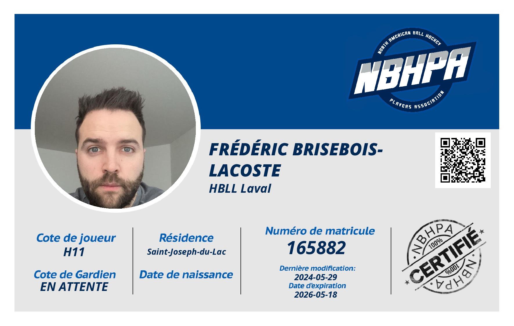 Frédéric Brisebois-Lacoste