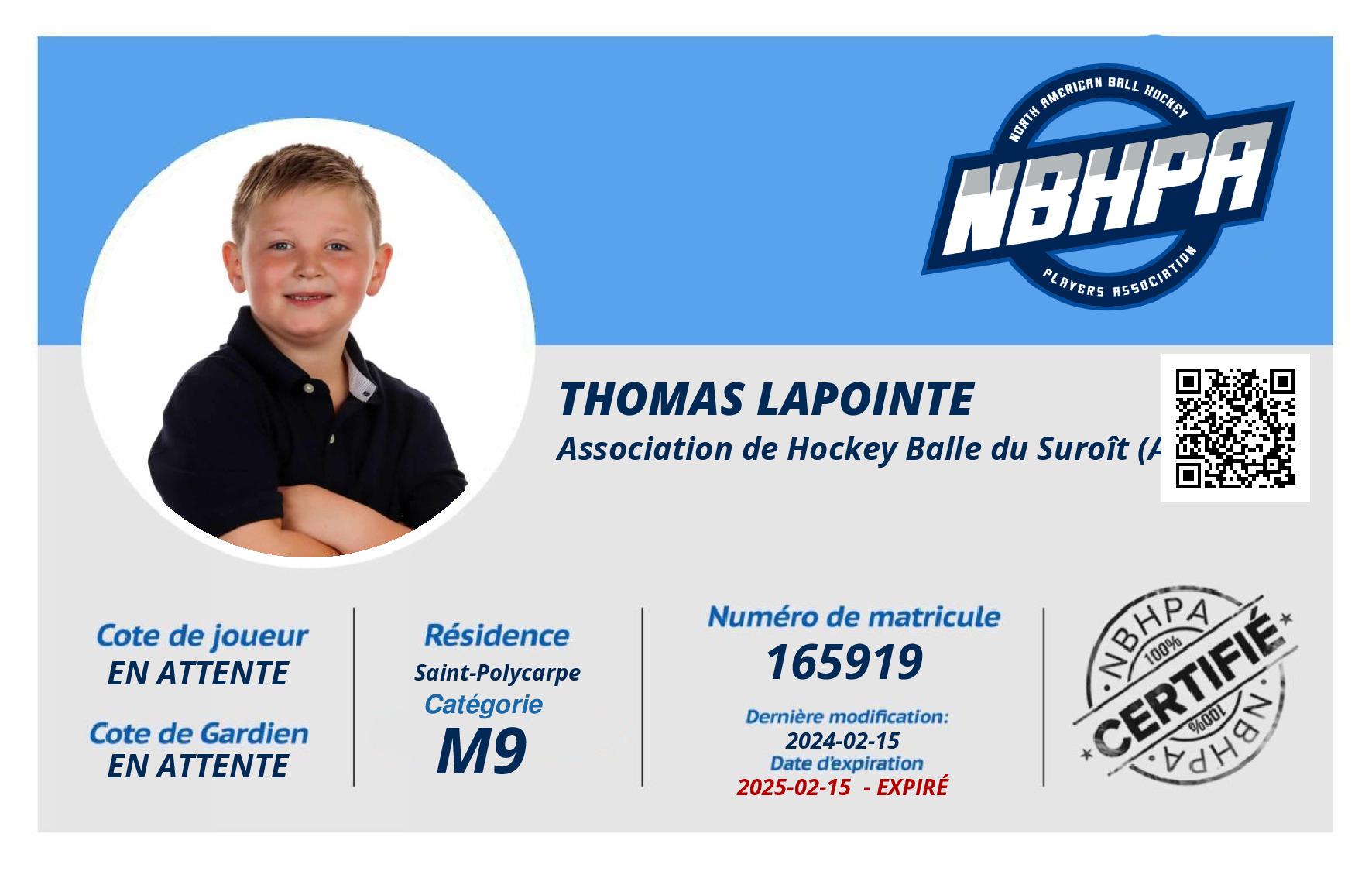 Thomas Lapointe