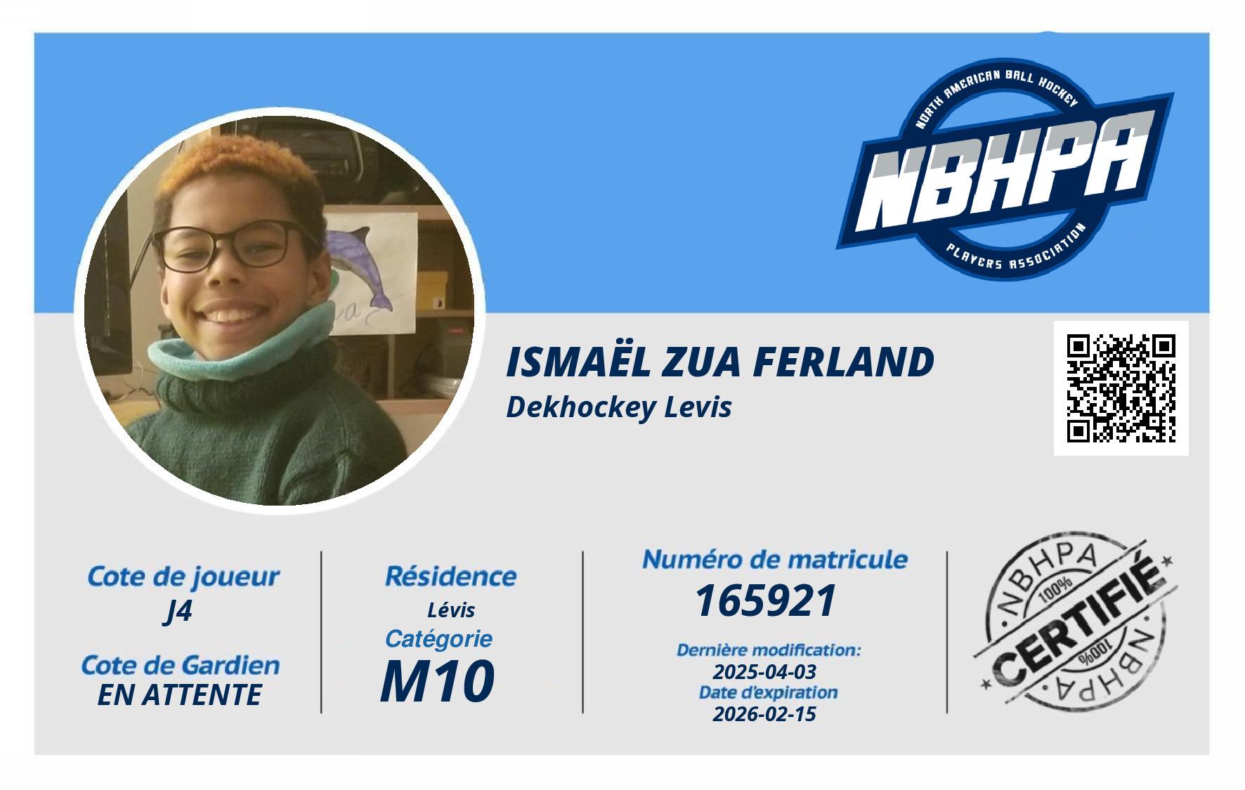 Ismaël Zua Ferland