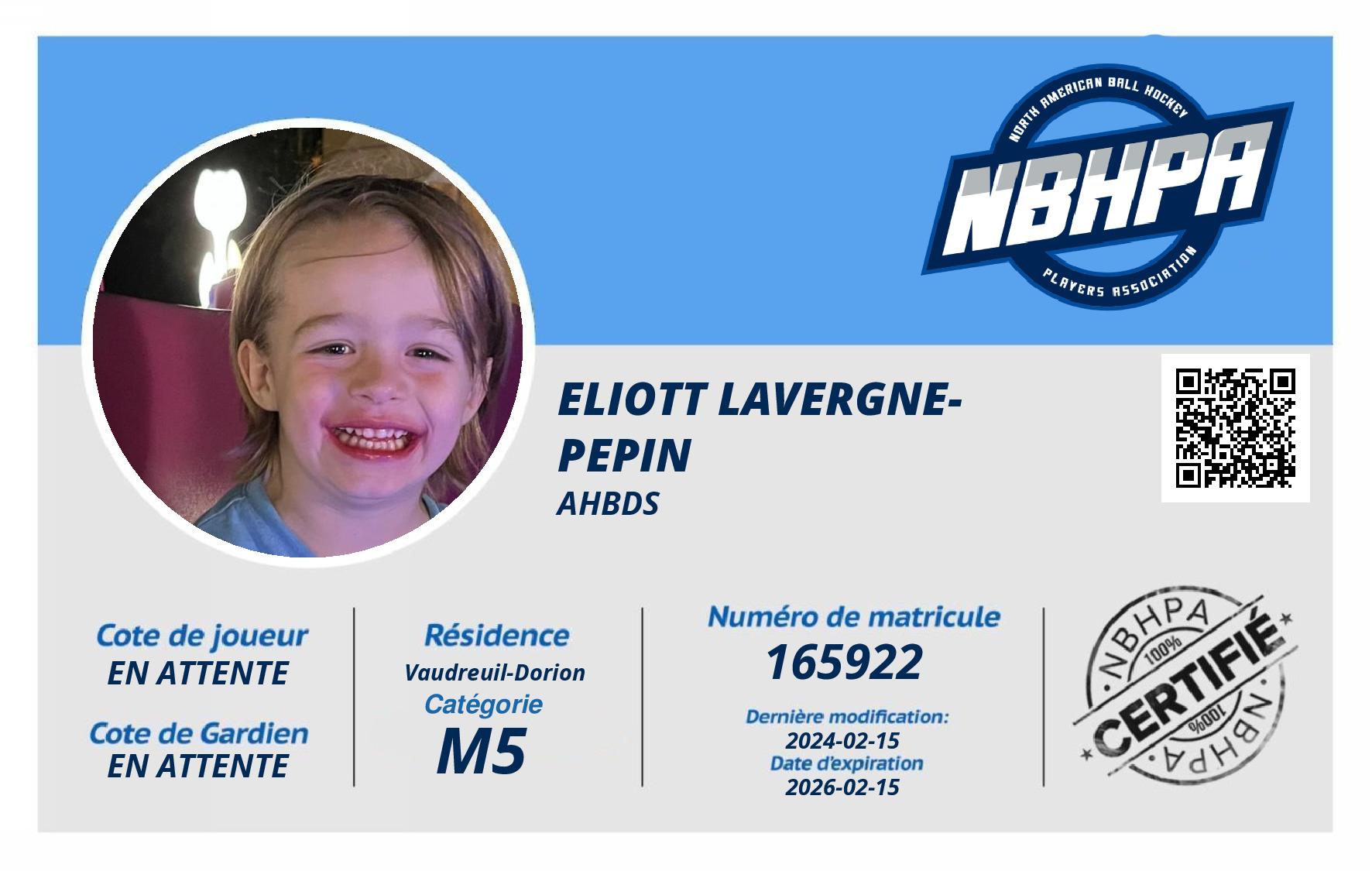 Eliott Lavergne-Pepin