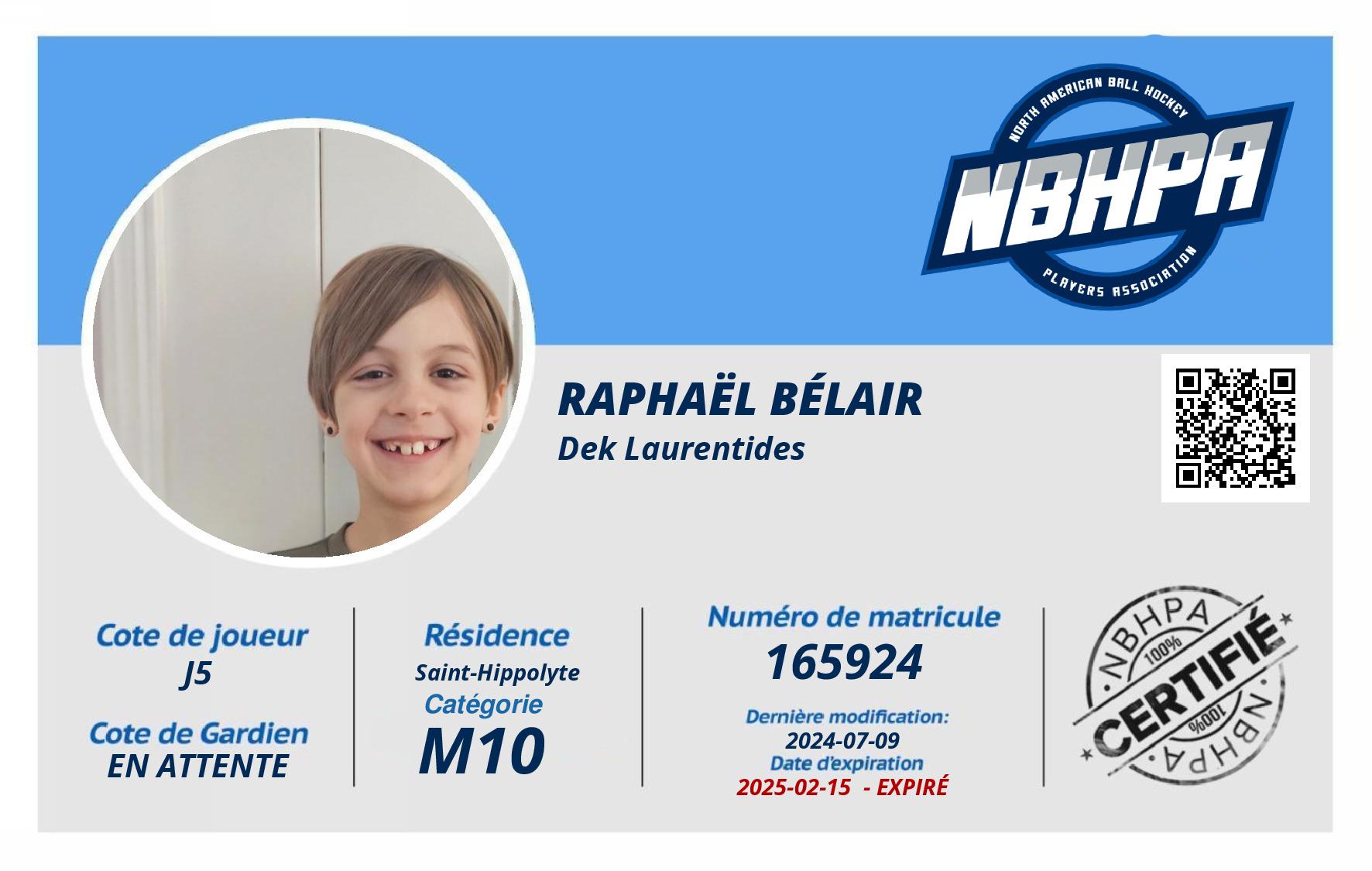 Raphaël Bélair