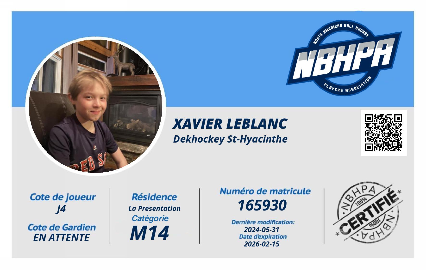 Xavier Leblanc