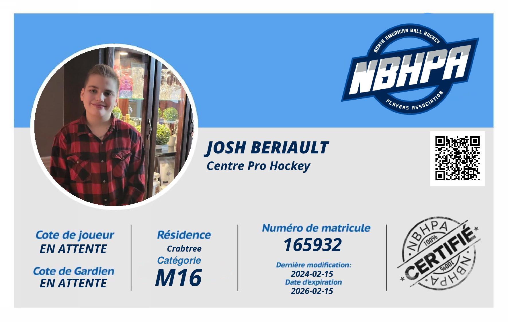 Josh Beriault 