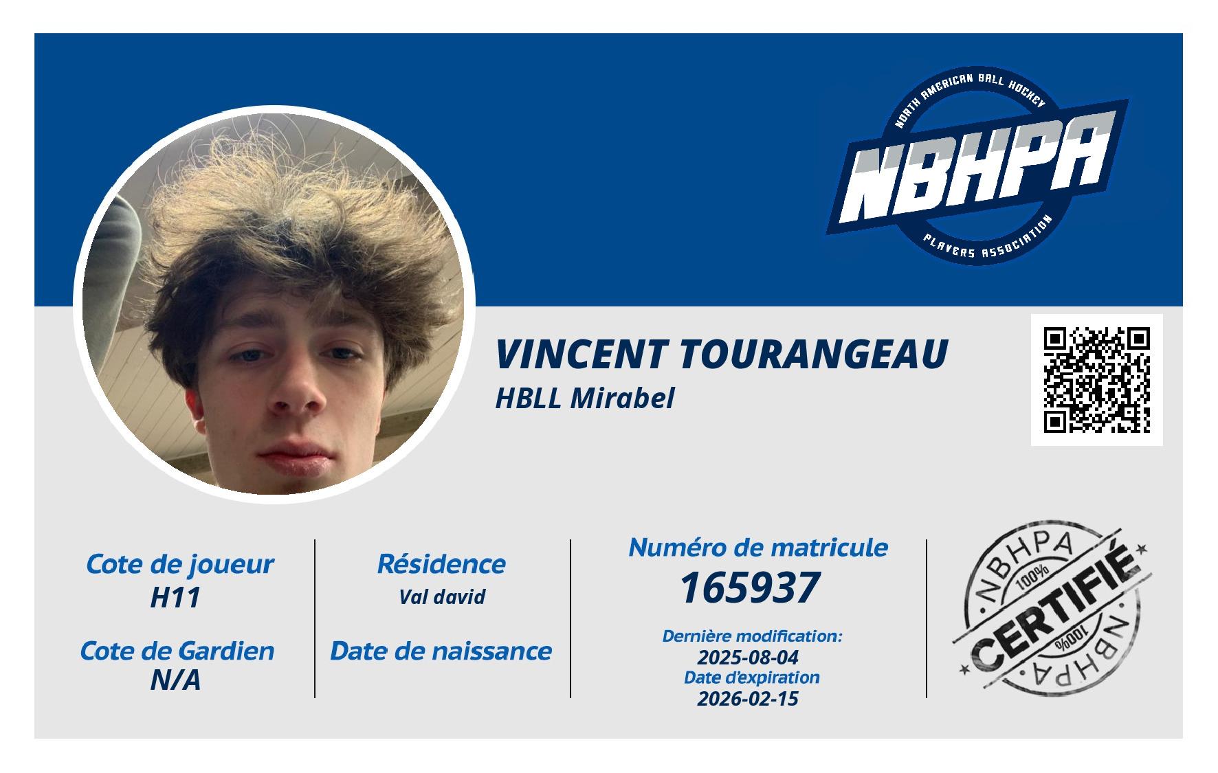 Vincent Tourangeau 