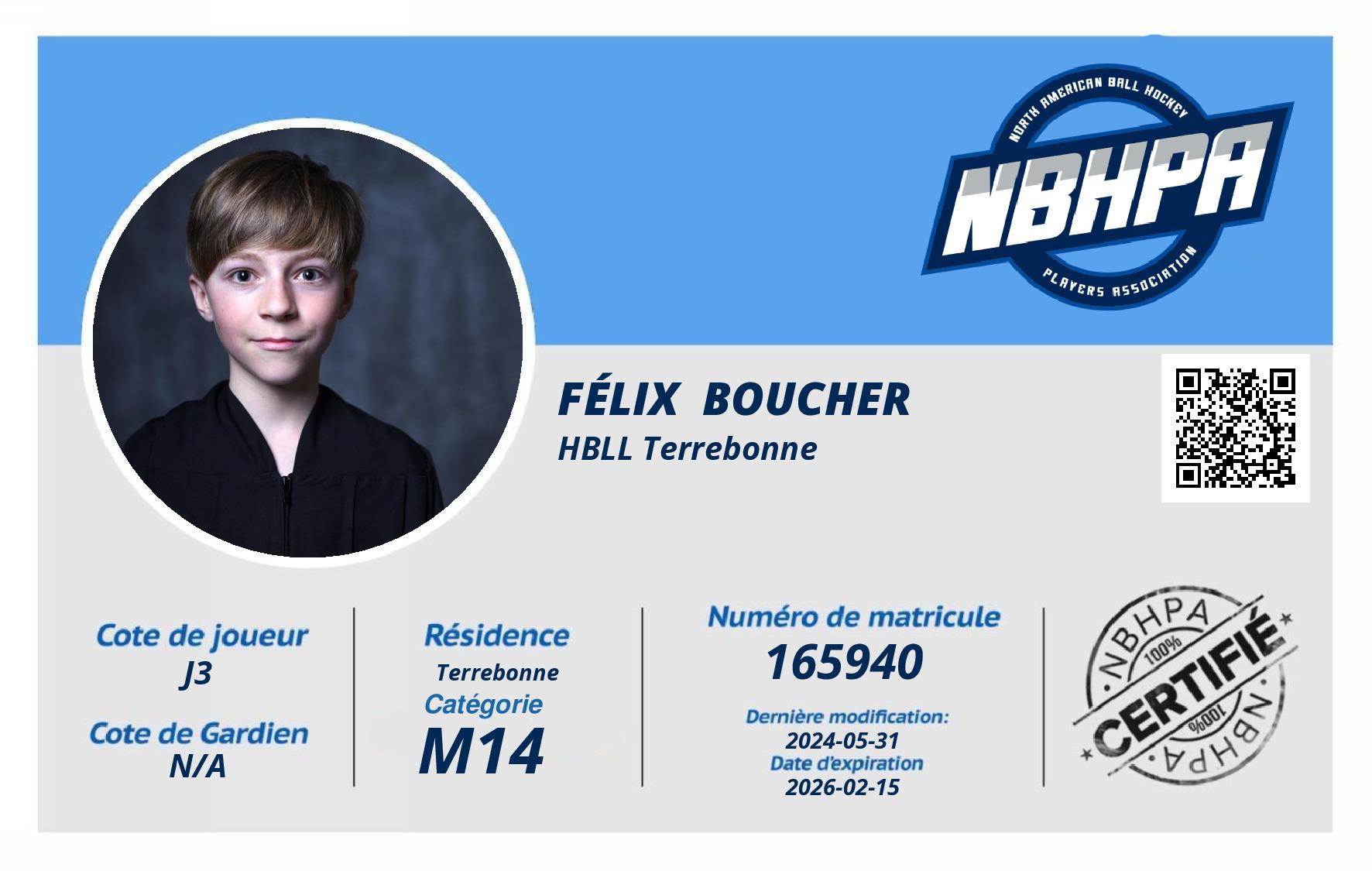Félix  Boucher 