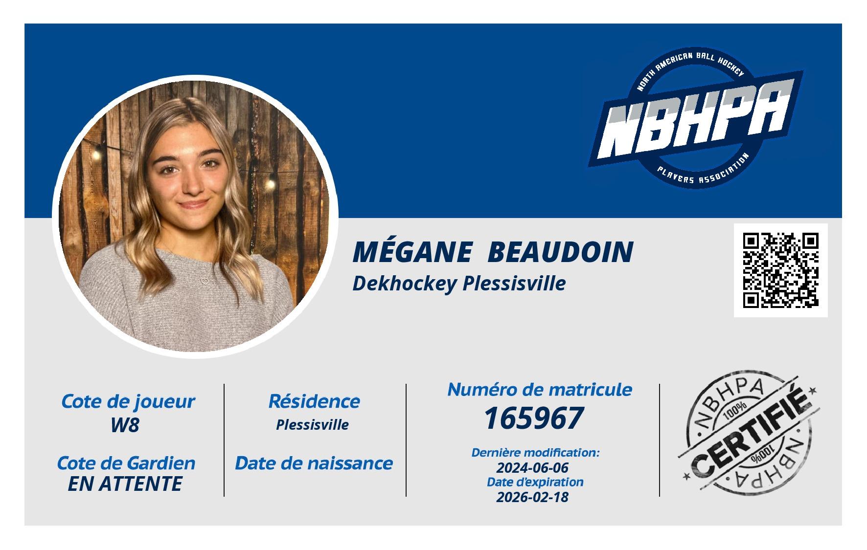Mégane  Beaudoin 