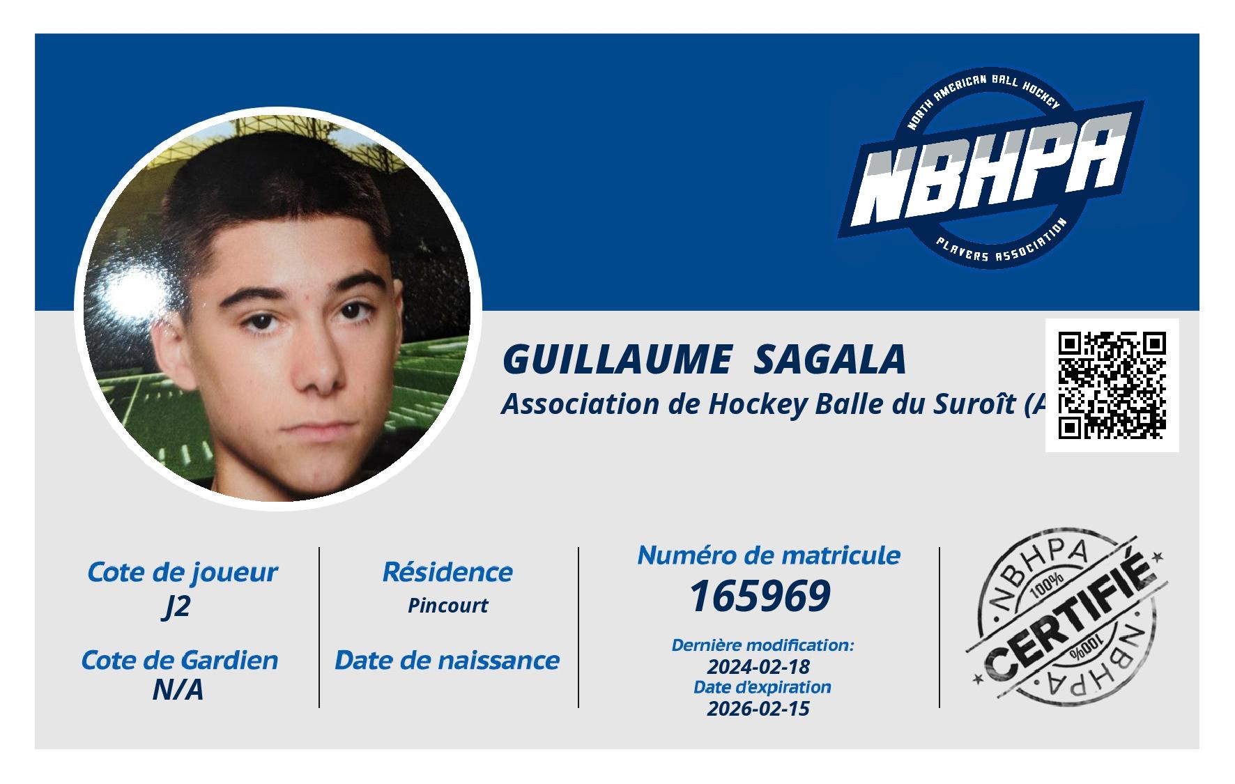 Guillaume  Sagala 