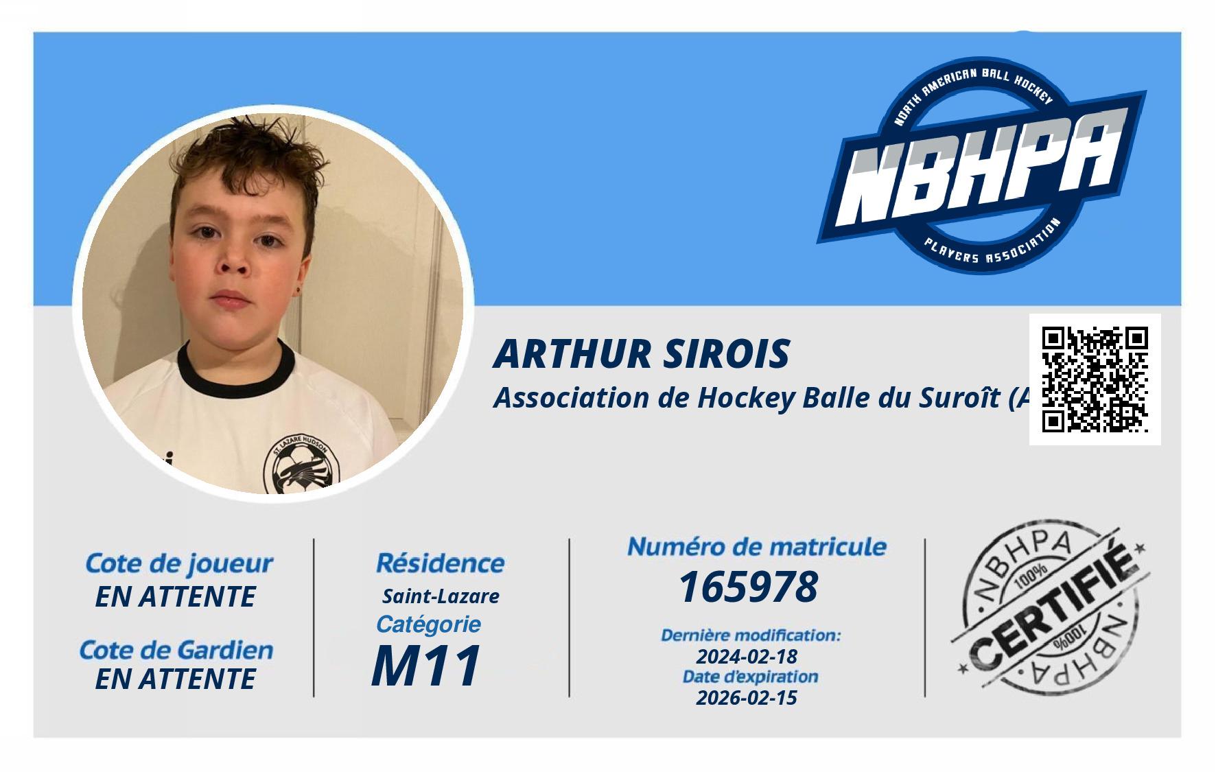 Arthur Sirois