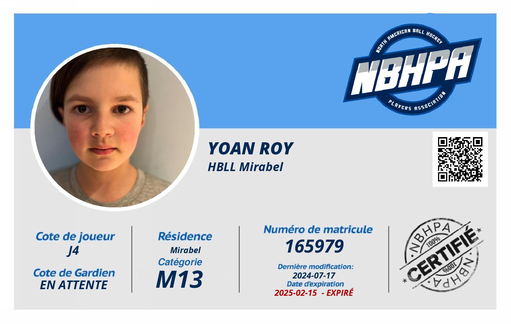 Yoan Roy