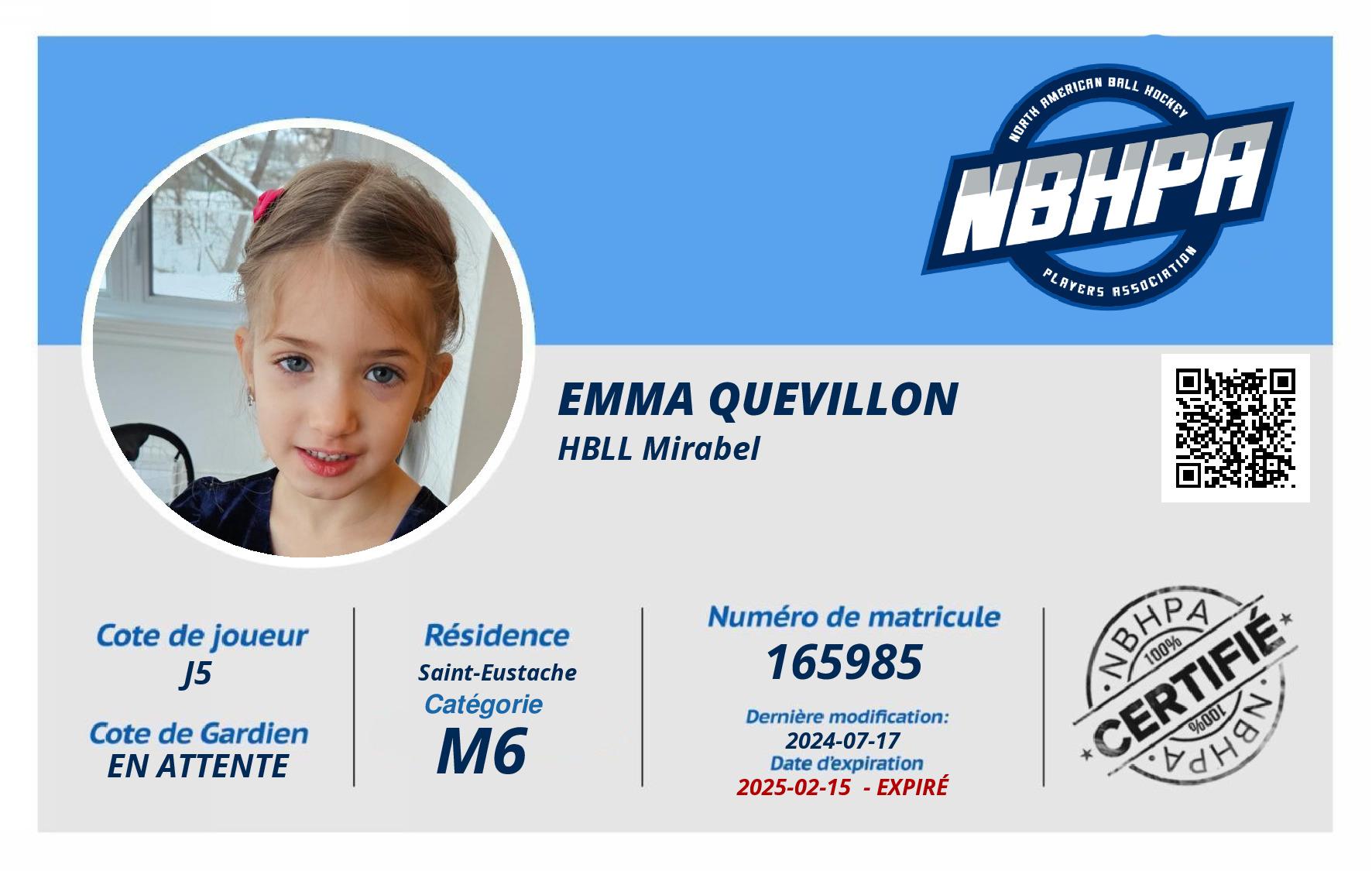 Emma Quevillon