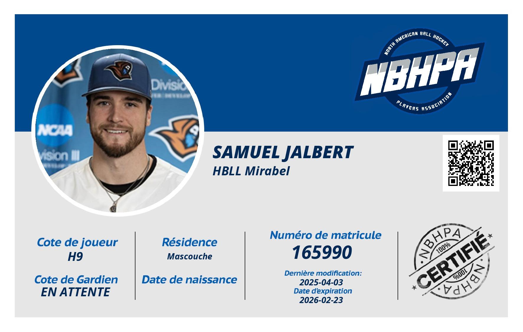 Samuel Jalbert