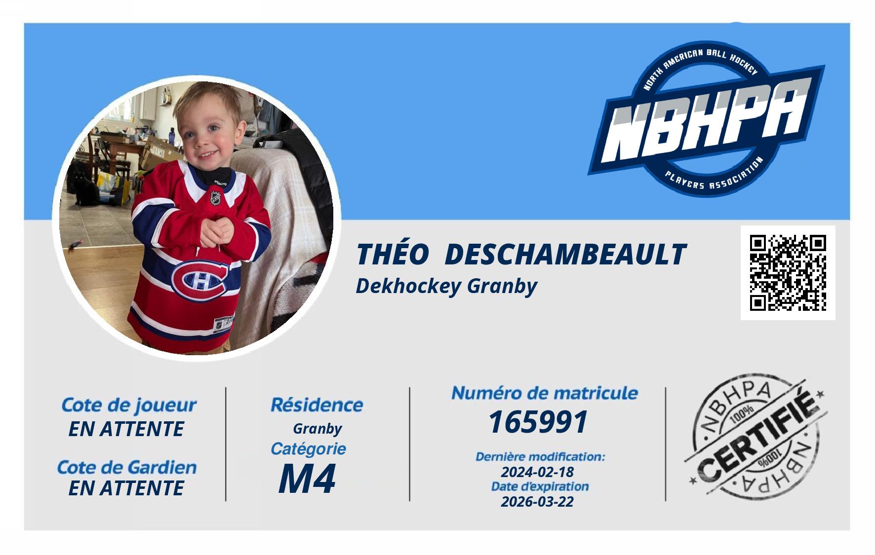 Théo  Deschambeault