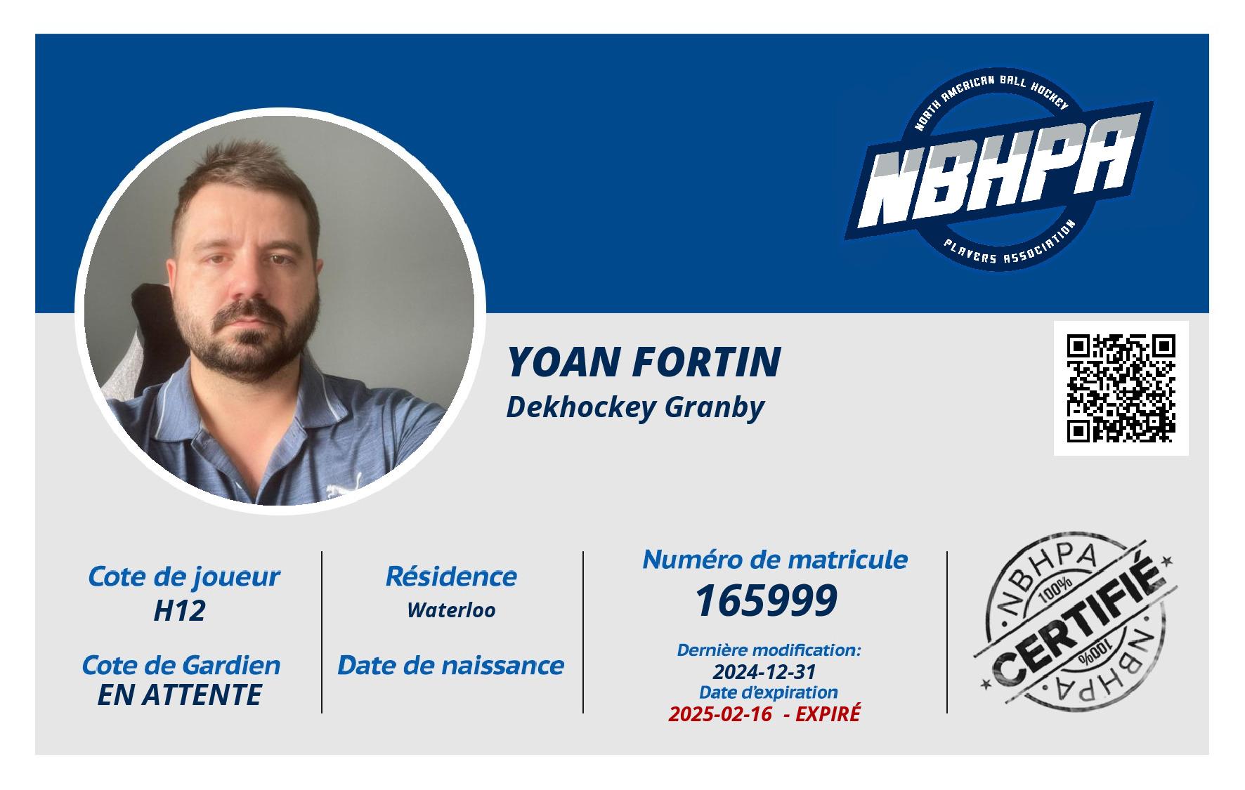 Yoan Fortin