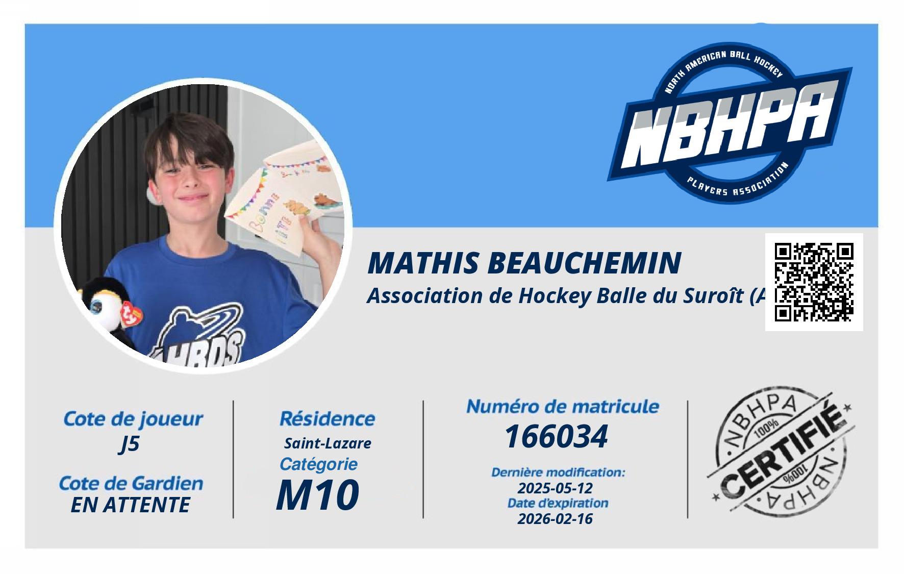 Mathis Beauchemin 