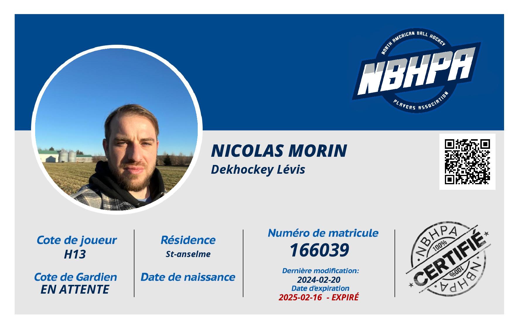 Nicolas Morin
