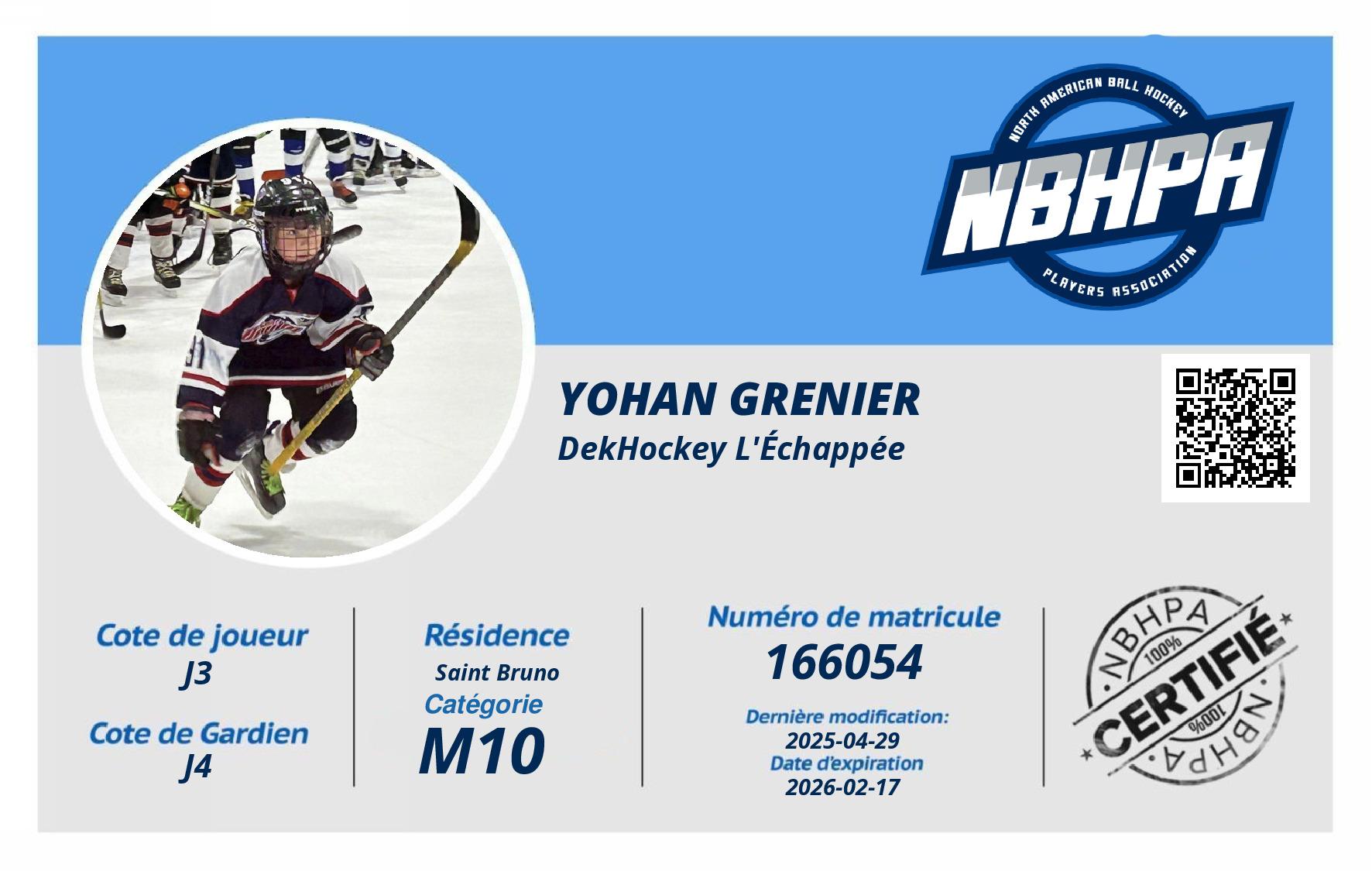Yohan Grenier