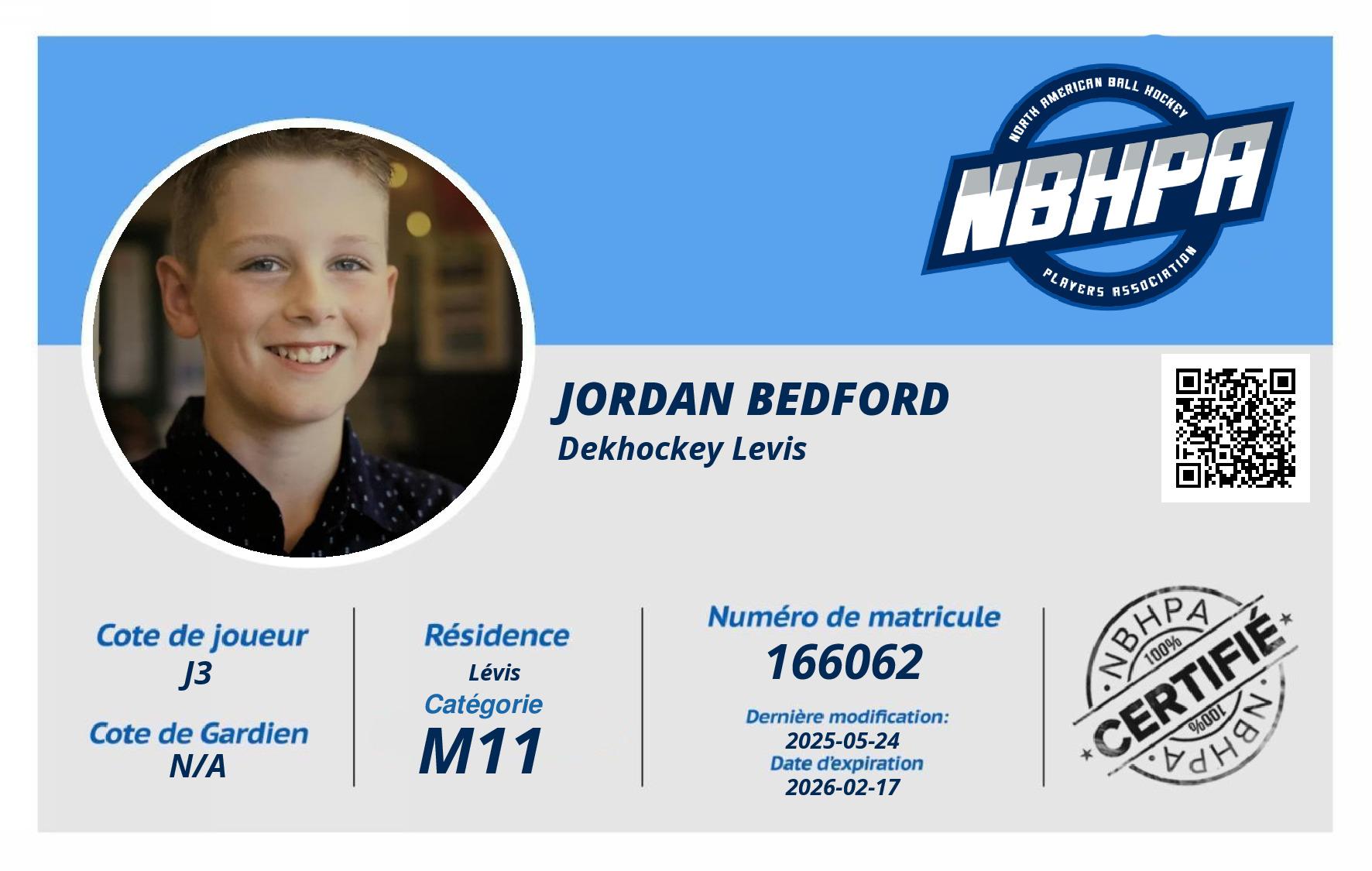 Jordan Bedford