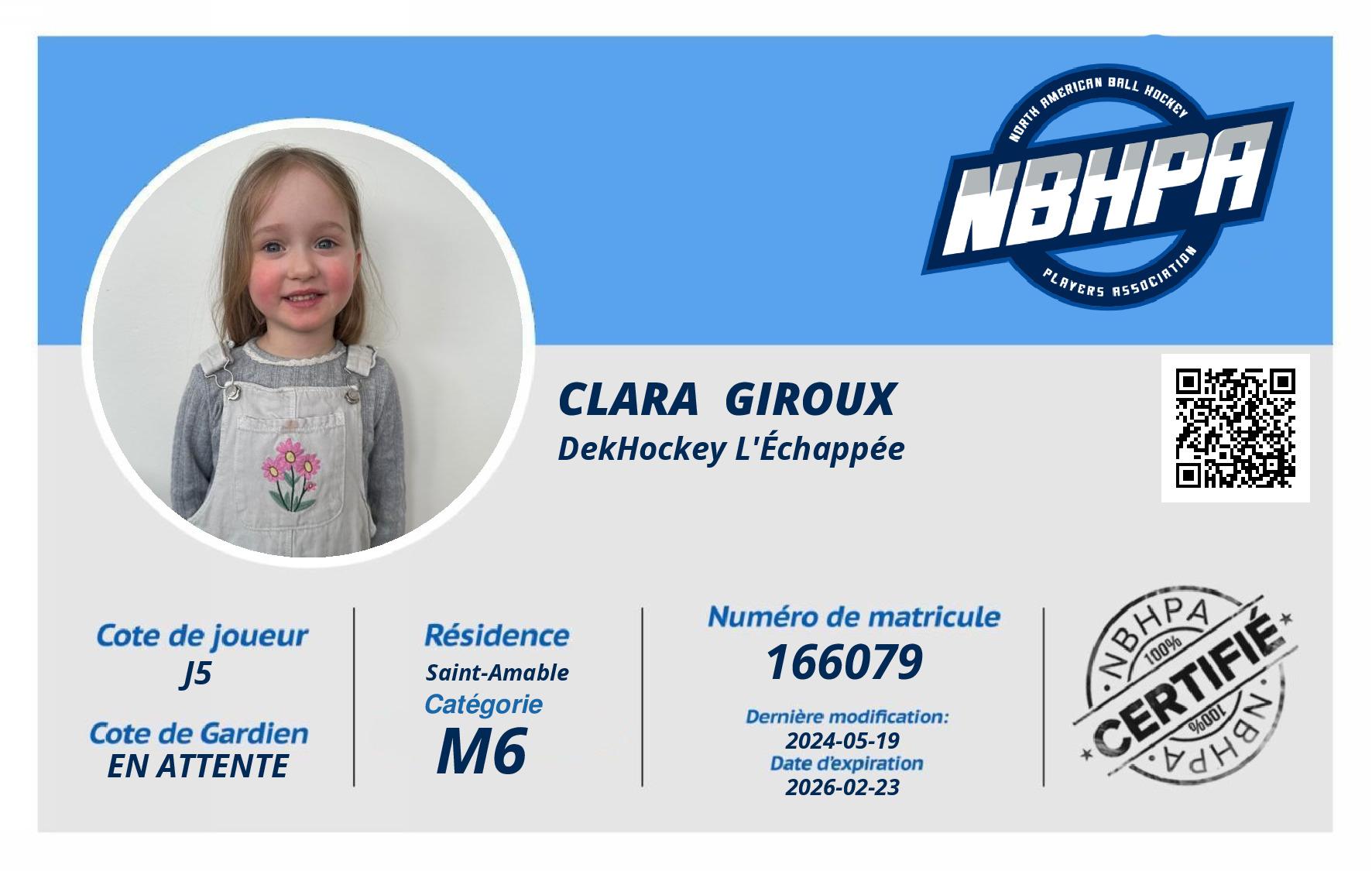 Clara  Giroux