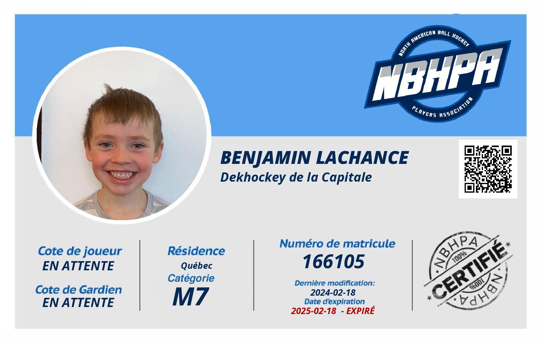 Benjamin Lachance