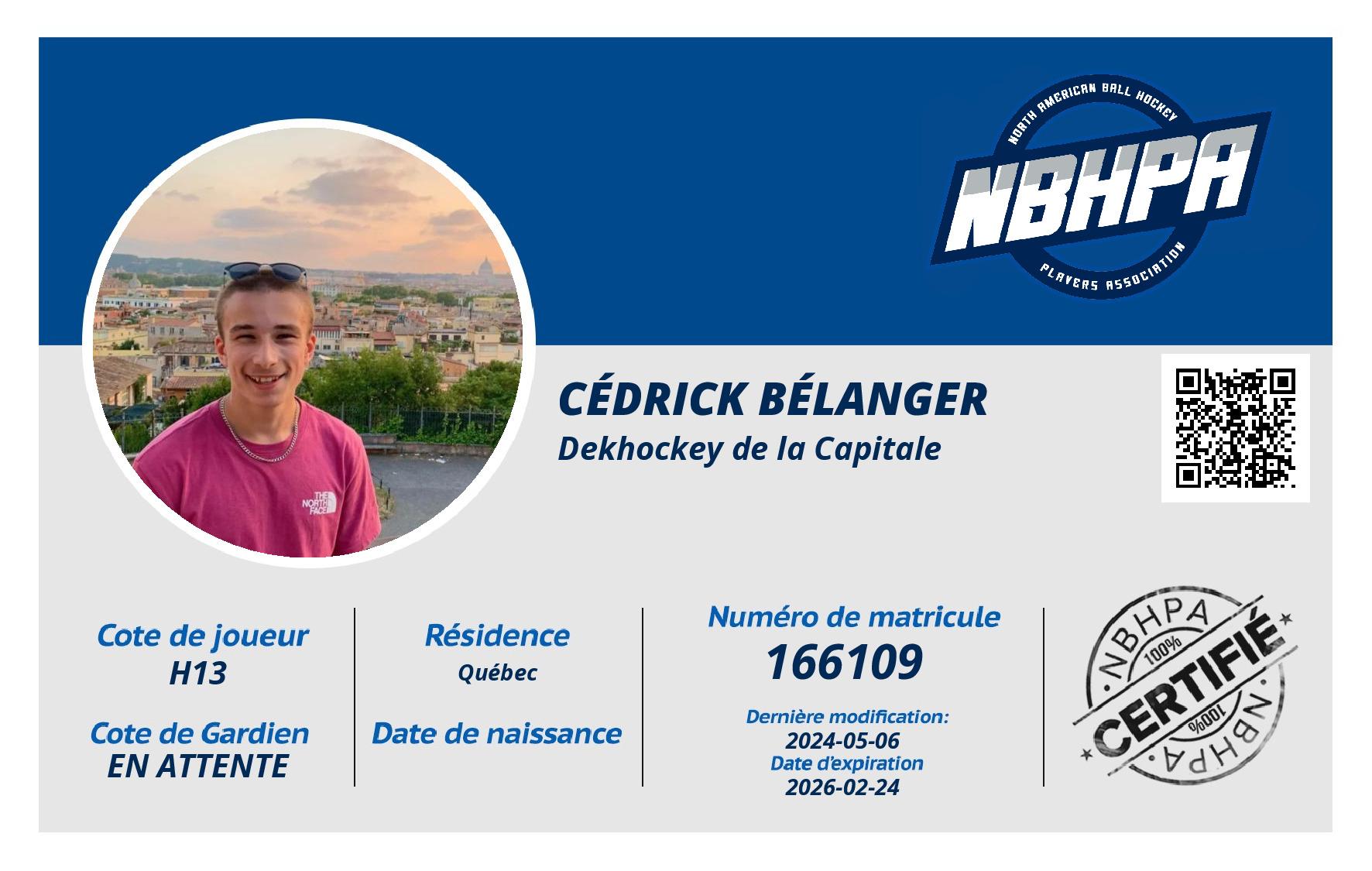 Cédrick Bélanger