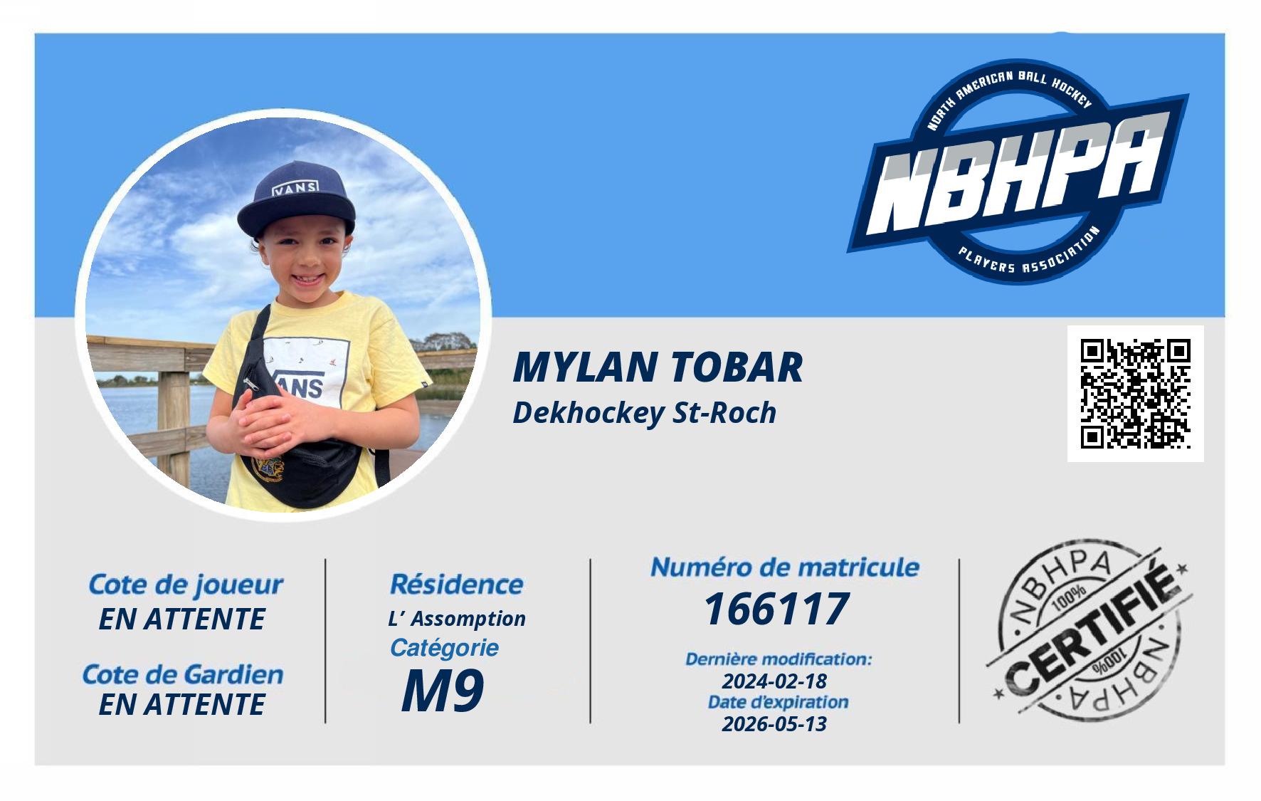 Mylan Tobar