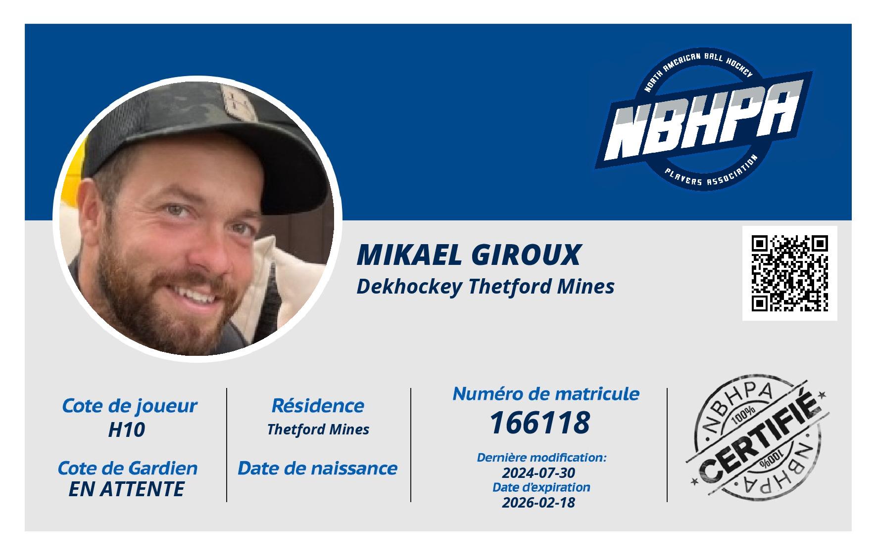 Mikael Giroux