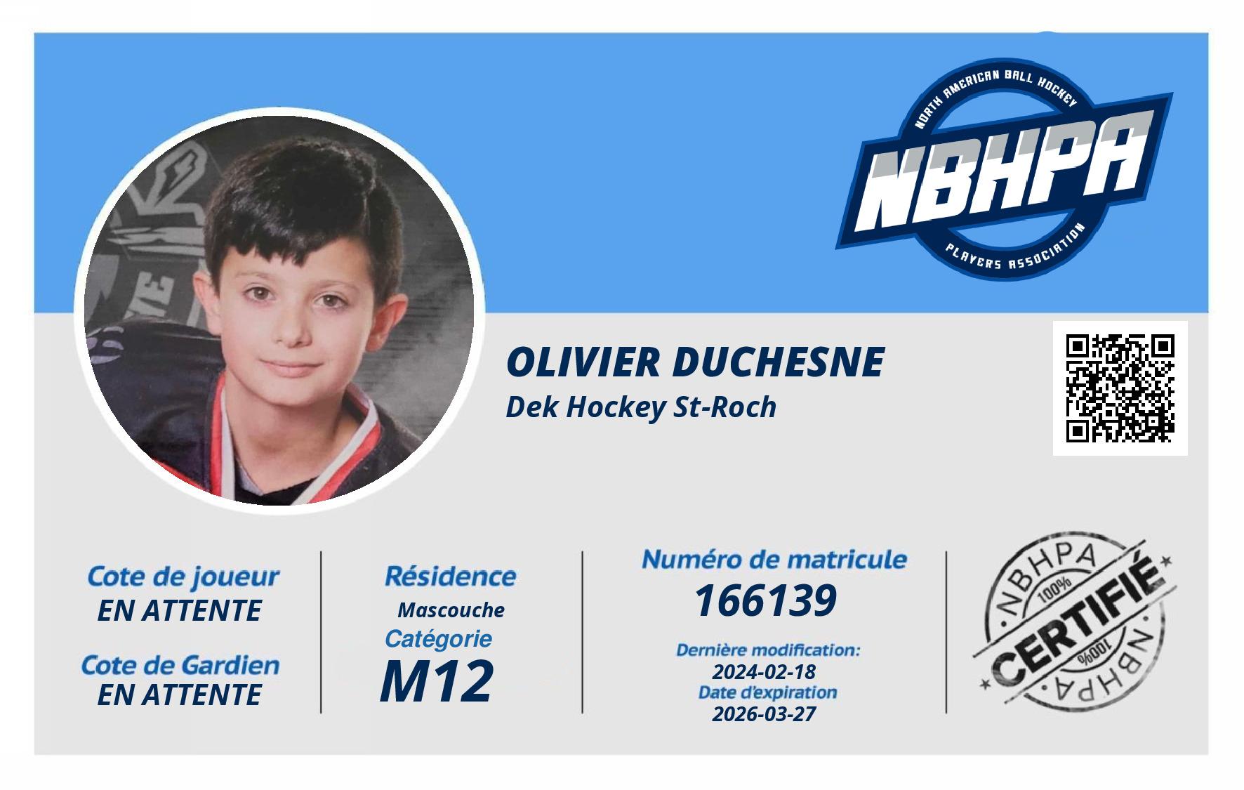 Olivier Duchesne