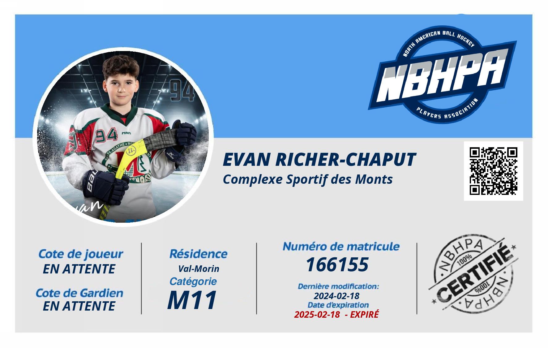 Evan Richer-Chaput