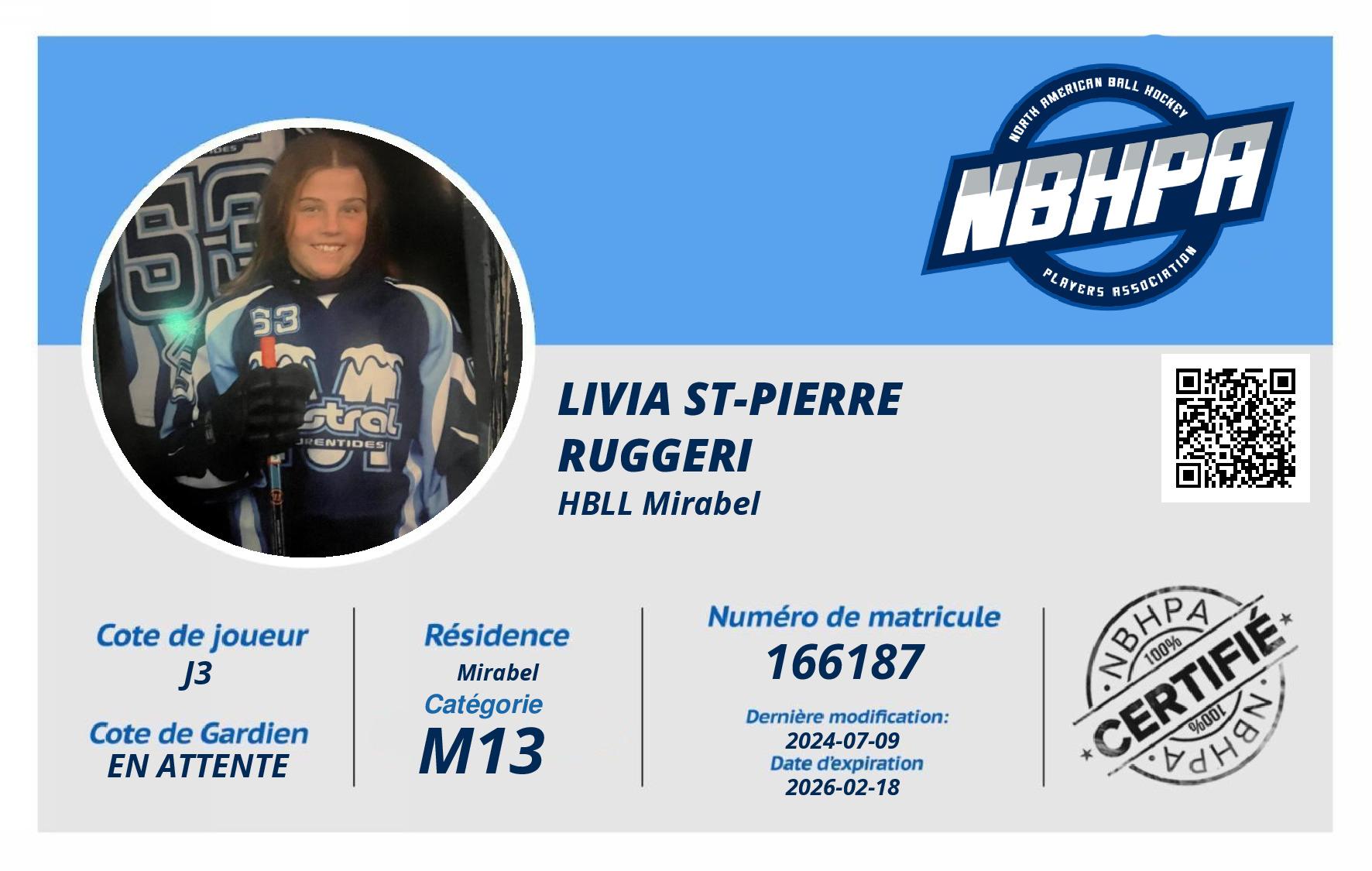 Livia St-Pierre Ruggeri