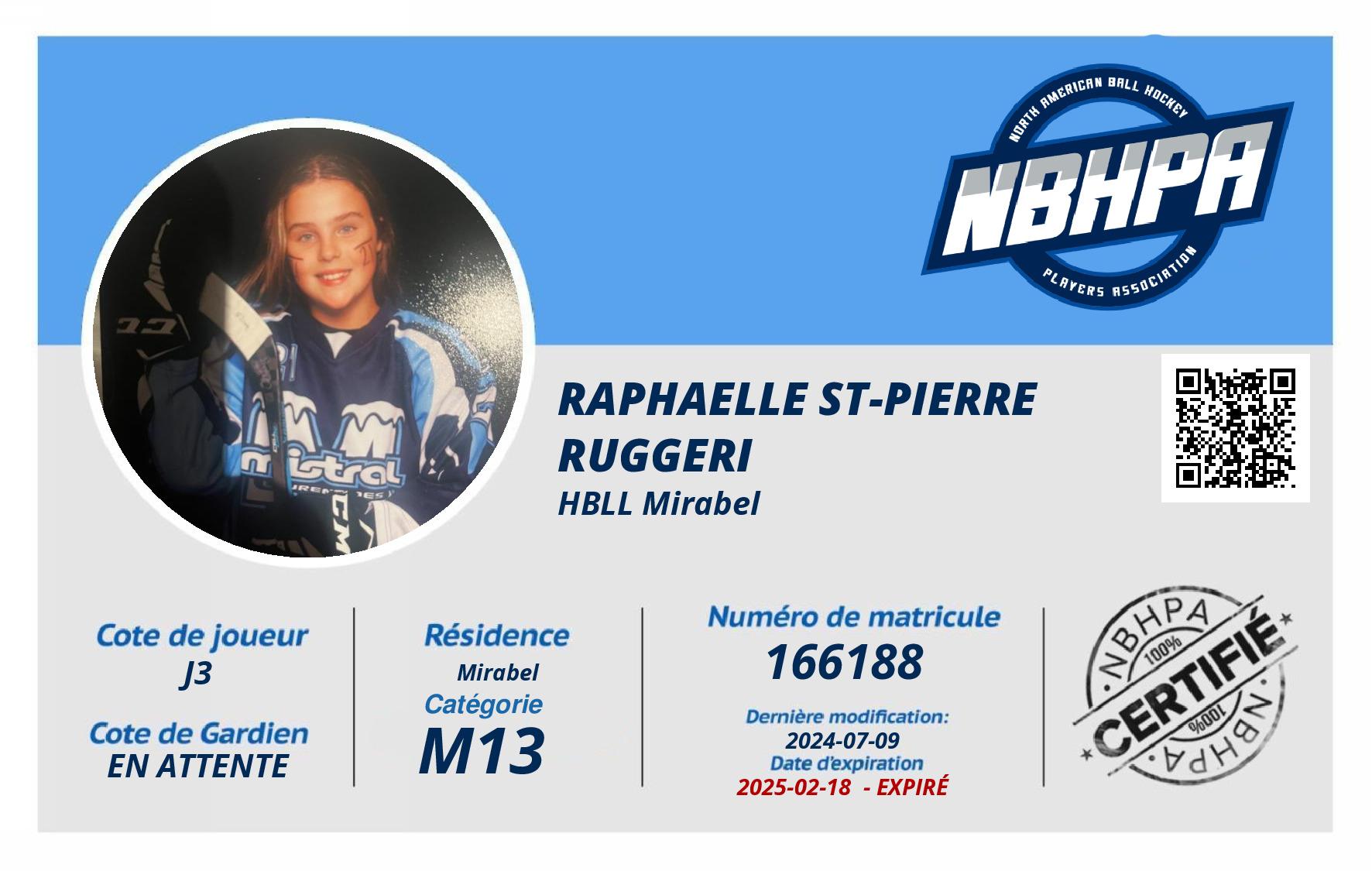 Raphaelle St-Pierre Ruggeri