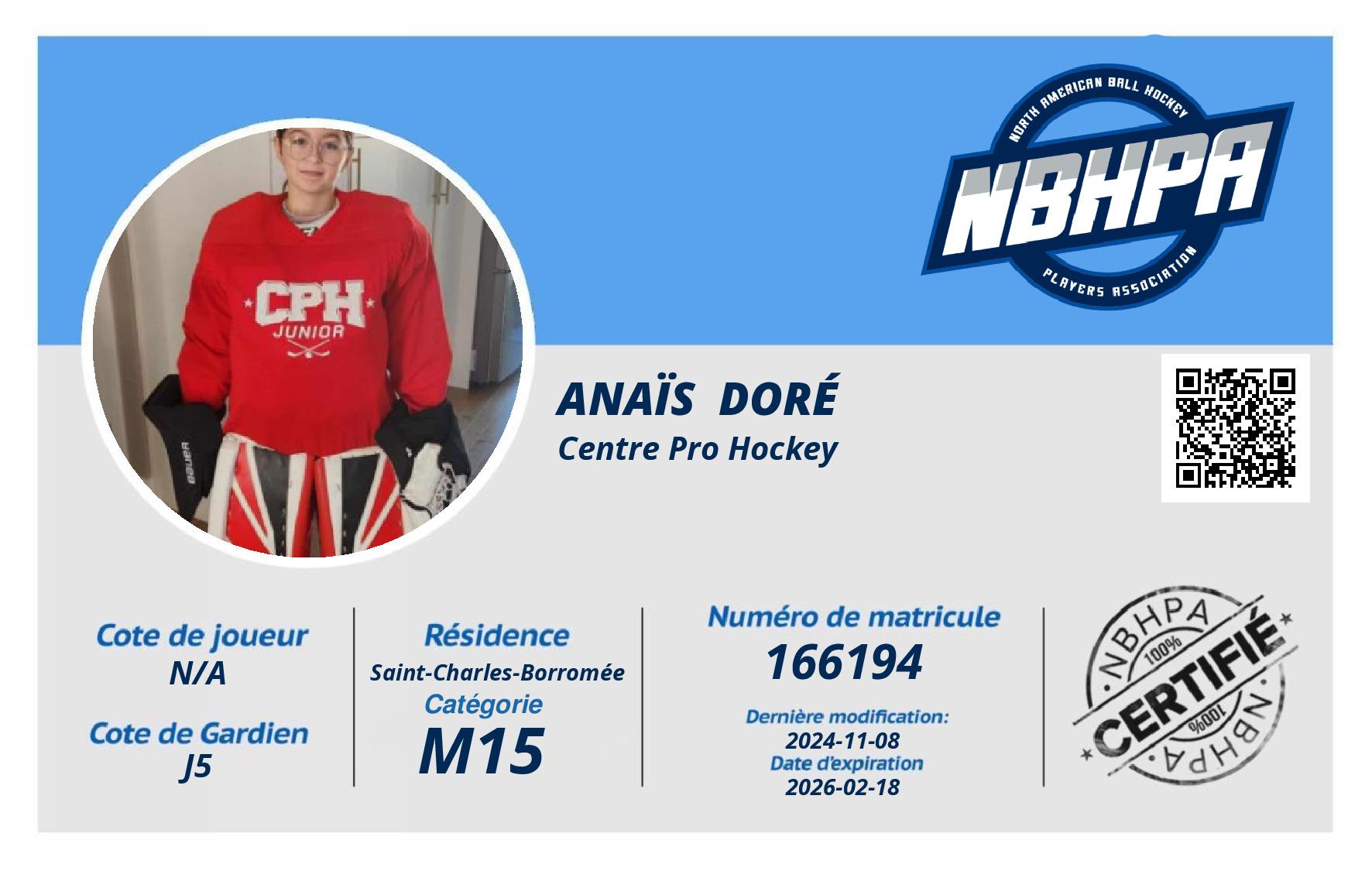 Anaïs  Doré 