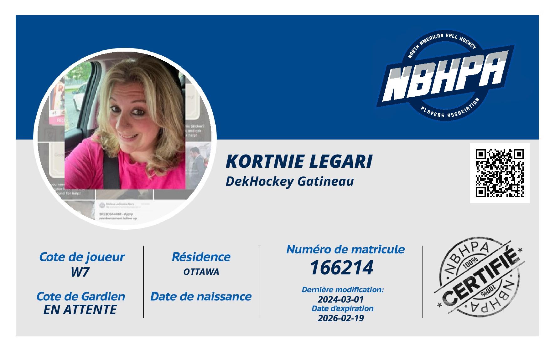 Kortnie Legari