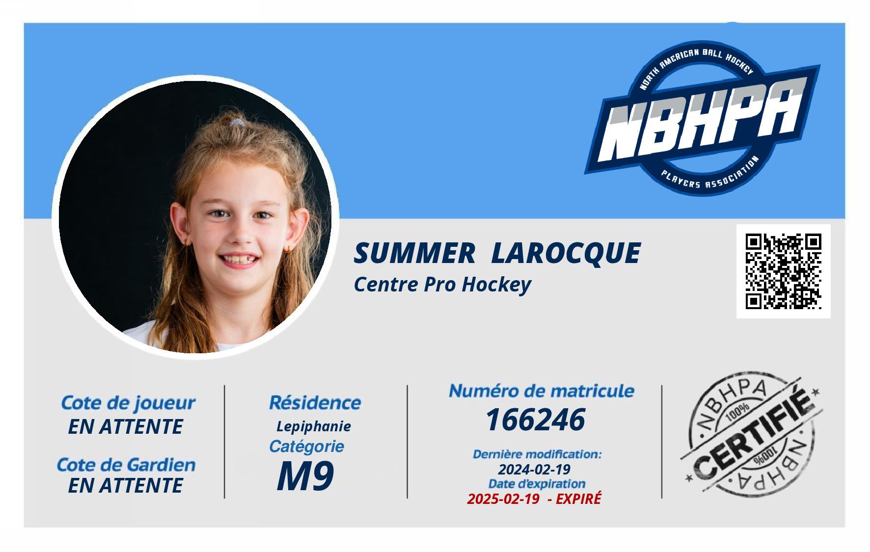 Summer  Larocque 